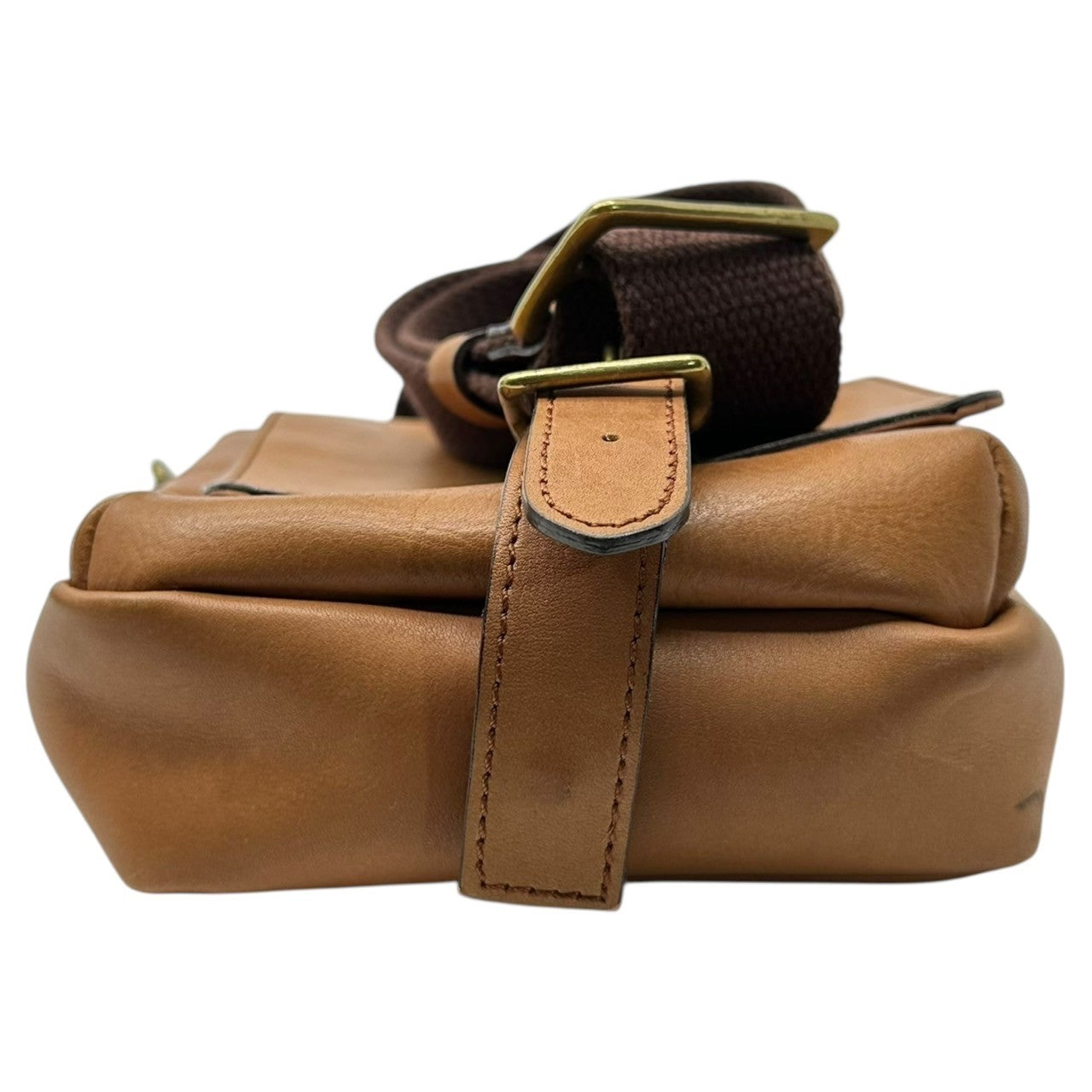 SOMES SADDLE(ソメスサドル) Leather Shoulder Bag レザー ショルダー バッグ ブラウン 本革