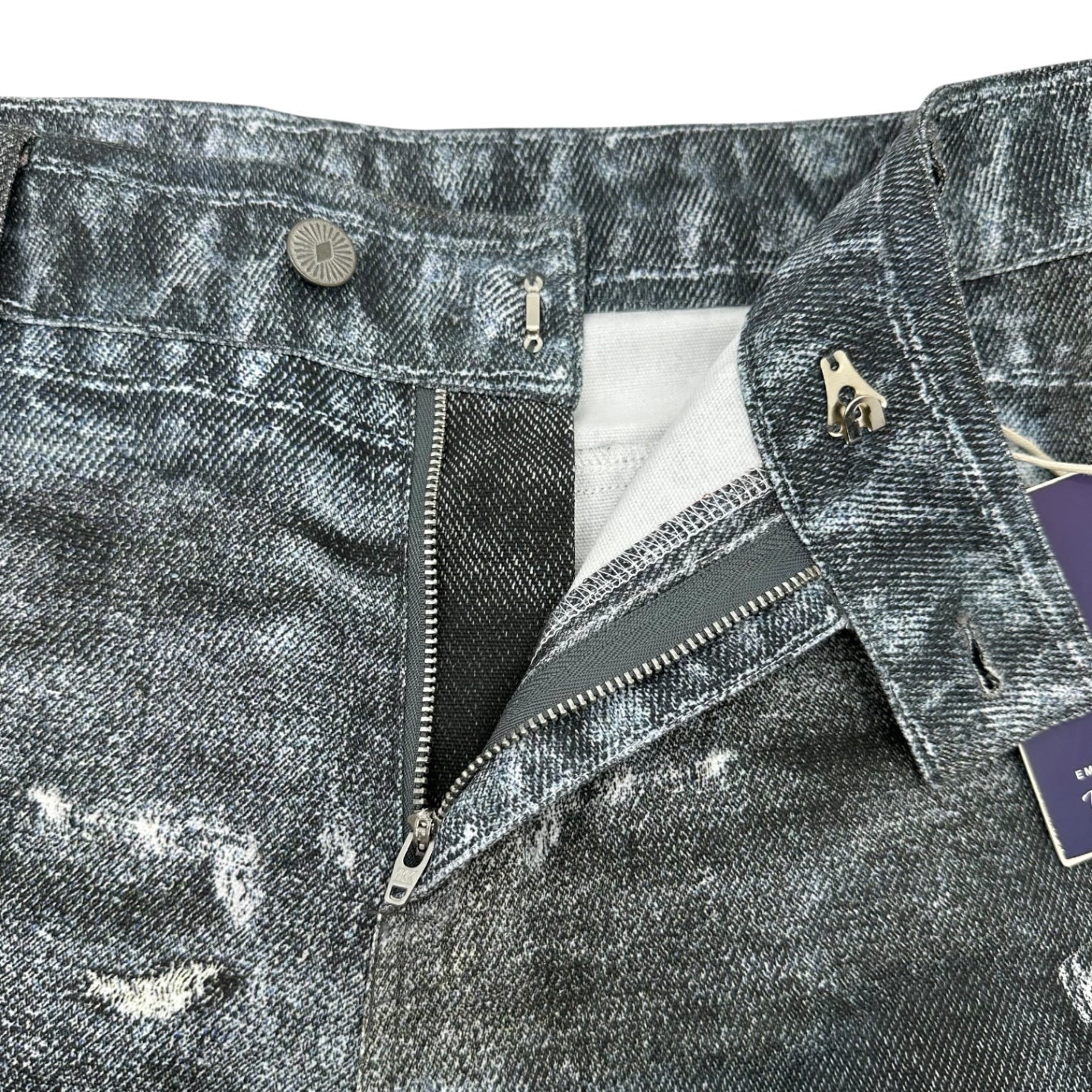 EMOTIONAL WORLD(エモーショナル ワールド) X-Ray Scanned Printed Jeans エックスレイ スキャン プリント ジーンズ 4(XL程度) ダークインディゴ