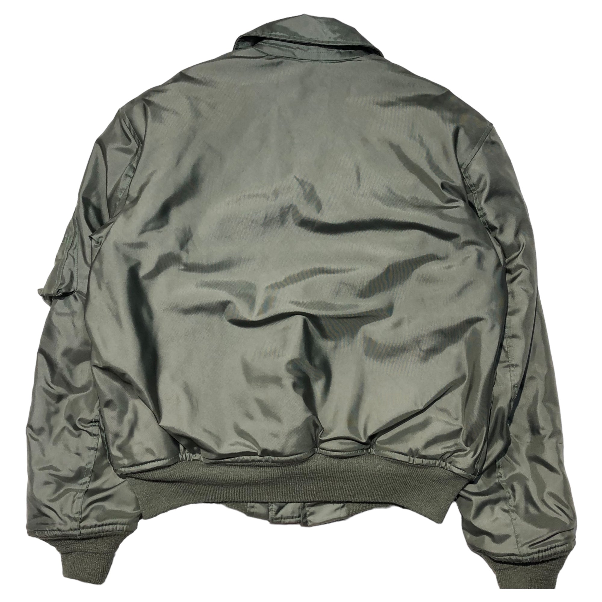 US AIR FORCE(ユーエスエアフォース) 80's CWU-45/P flight jacket フライト ジャケット 8415-00-310-1126 38-40(M-L程度) オリーブ ISRATEX社製 80年代 ミリタリー