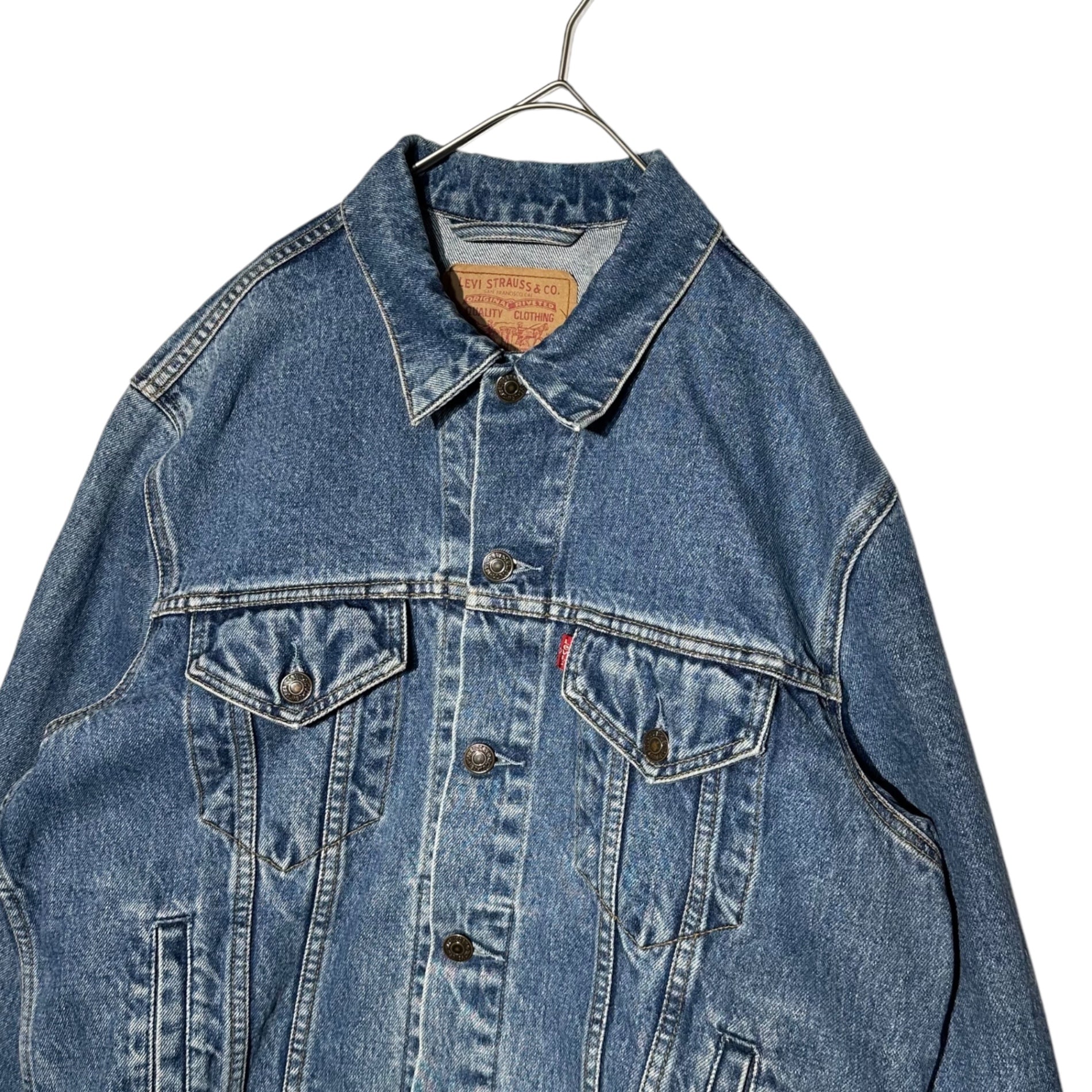 Levi's(リーバイス) 90's EURO made Denim Tracker Jacket ユーロ製 デニム トラッカー ジャケット 70503-02 M インディゴ 90年代 ポルトガル製
