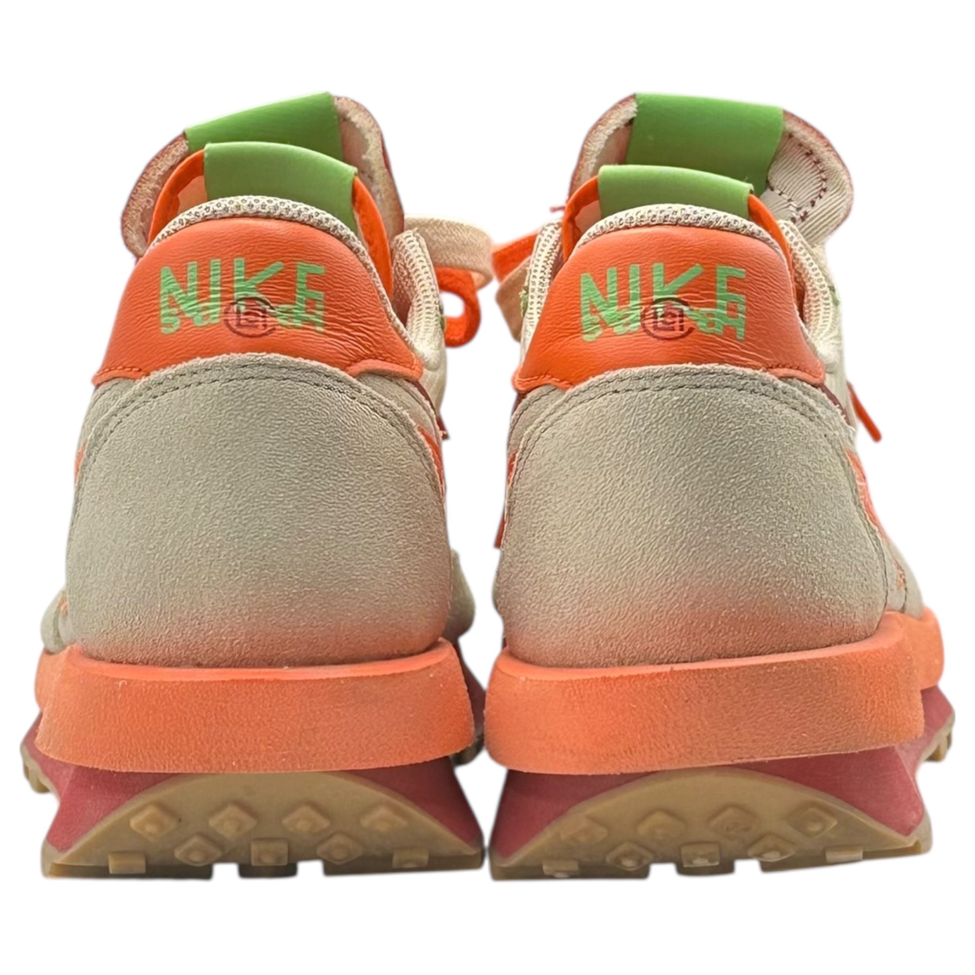 NIKE sacai コラボモデル☆LDワッフル Orange Blaze Nike Sacai x Clot x LDWaffle 'Net Orange Blaze' DH1347 100 Men's