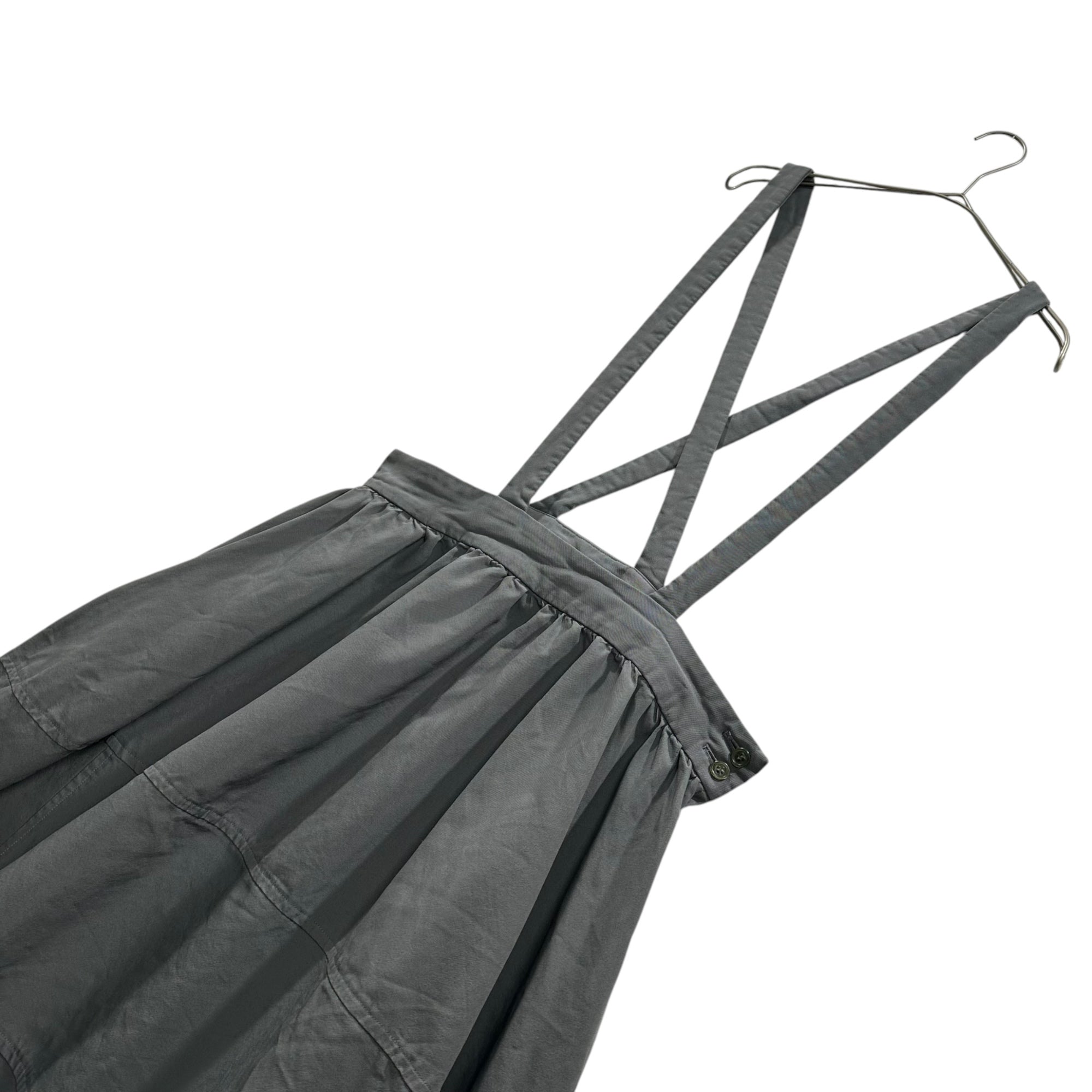 COMME des GARCONS COMME des GARCONS(コムデギャルソンコムデギャルソン) 2018SS Suspenders Balloon Pants サスペンダー バルーン パンツ RA-U002 S グレー AD2017