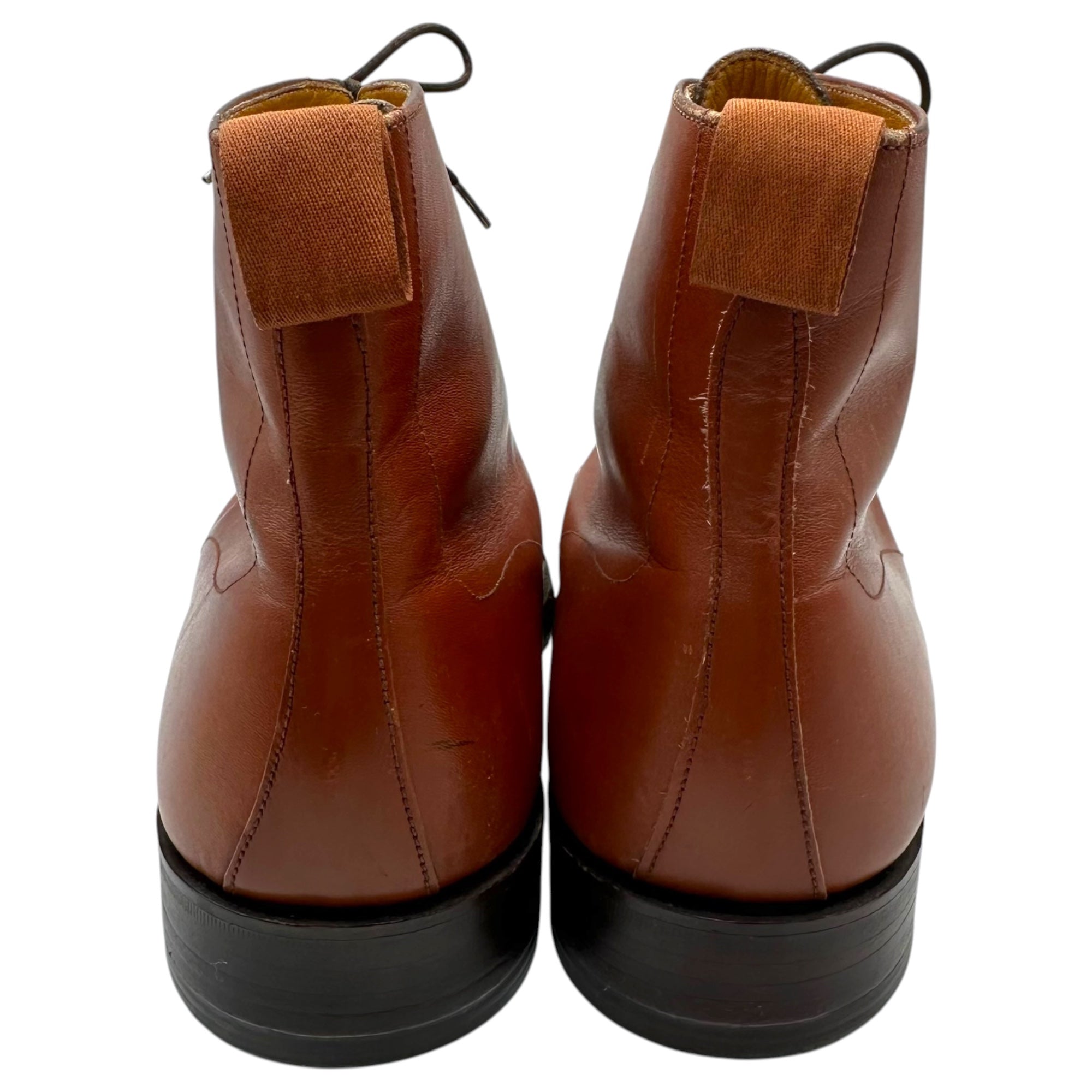 GRENSON(グレンソン) 1990’s England made Cap-toe boots キャップトゥ ブーツ 6208/49 7/E(25.5cm程度) ブラウン 90年代 ヴィンテージ イングランド製 ワーク