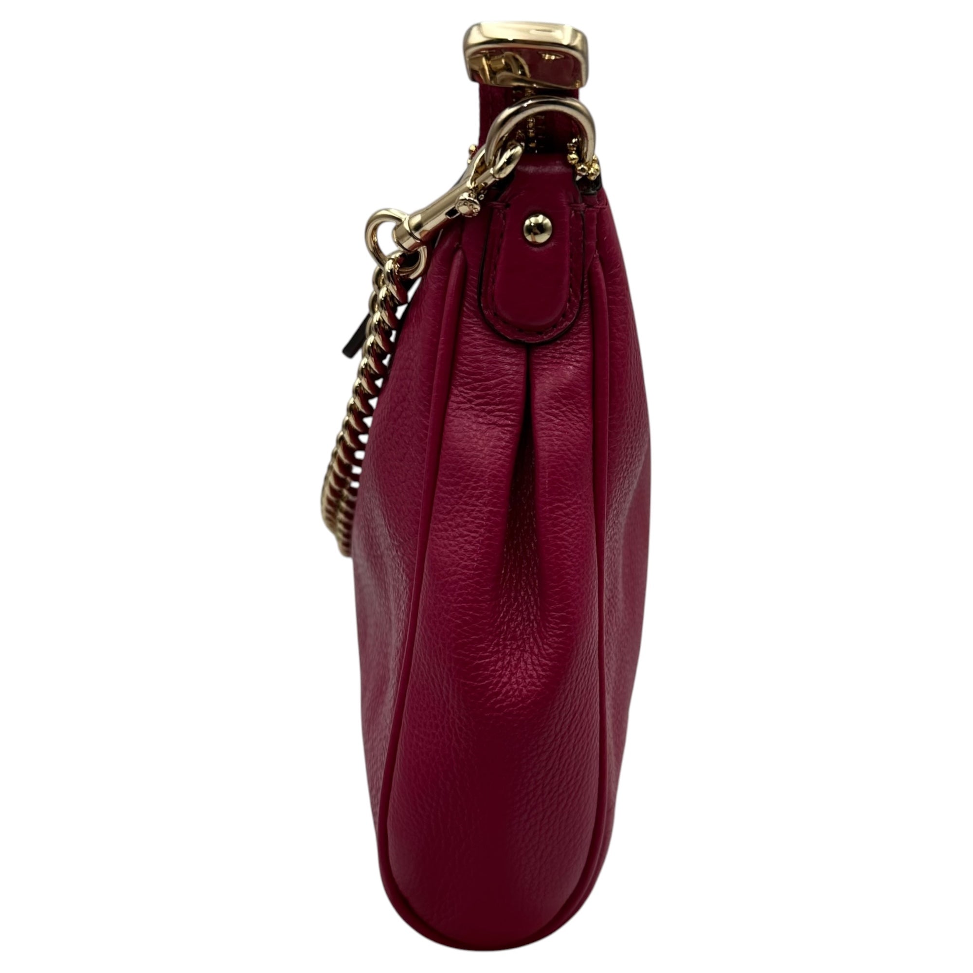 COACH(コーチ) 2-Way Chain Shoulder Bag チェーン ショルダー バッグ F36666 レッドパープル