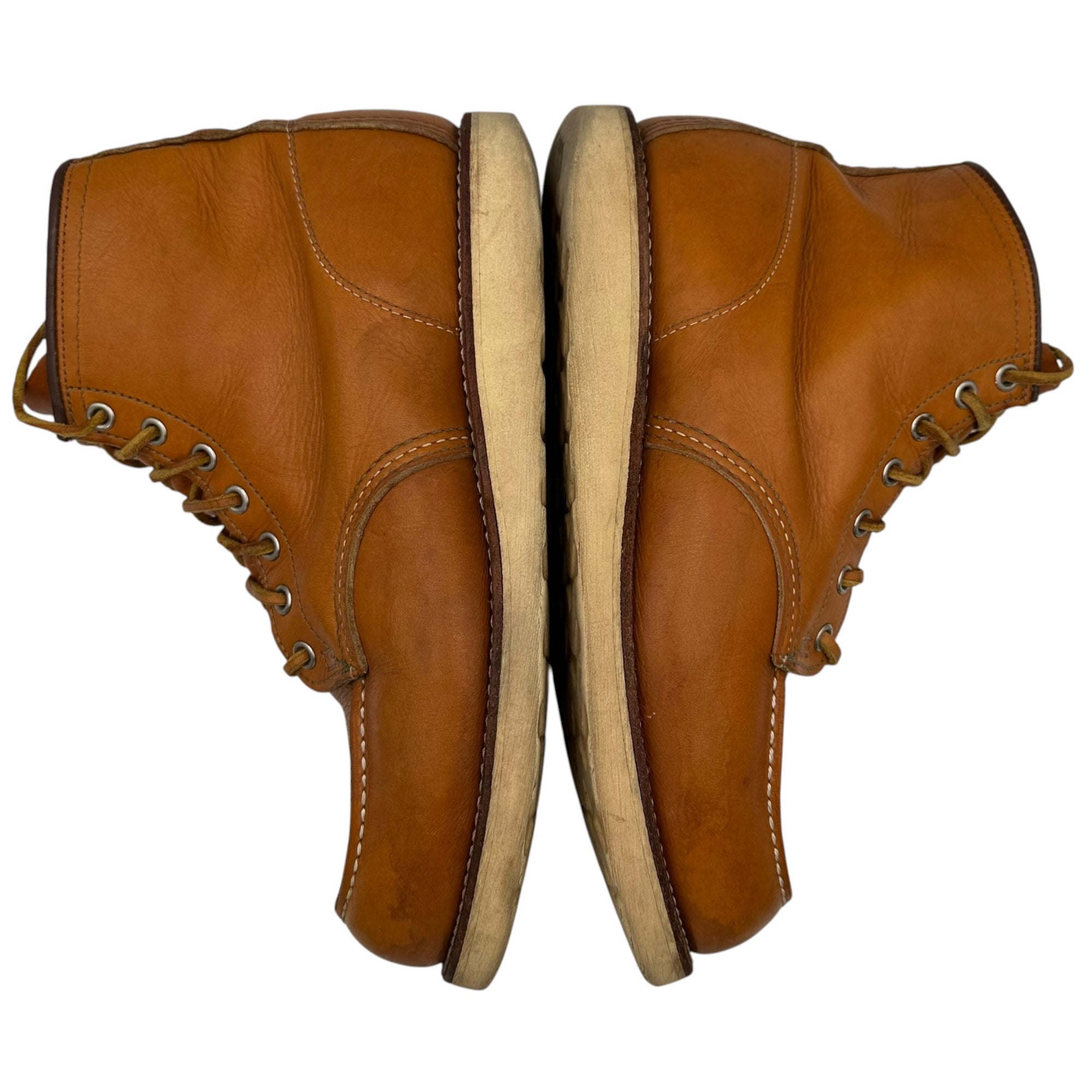 REDWING(レッドウィング) Irish Setter 6" Moc-Toe  アイリッシュセッター 6インチ モックトゥ ゴールド ラセット ブーツ 9875 9E(27cm) ライトブラウン ワーク 犬タグ 復刻 2014年製造
