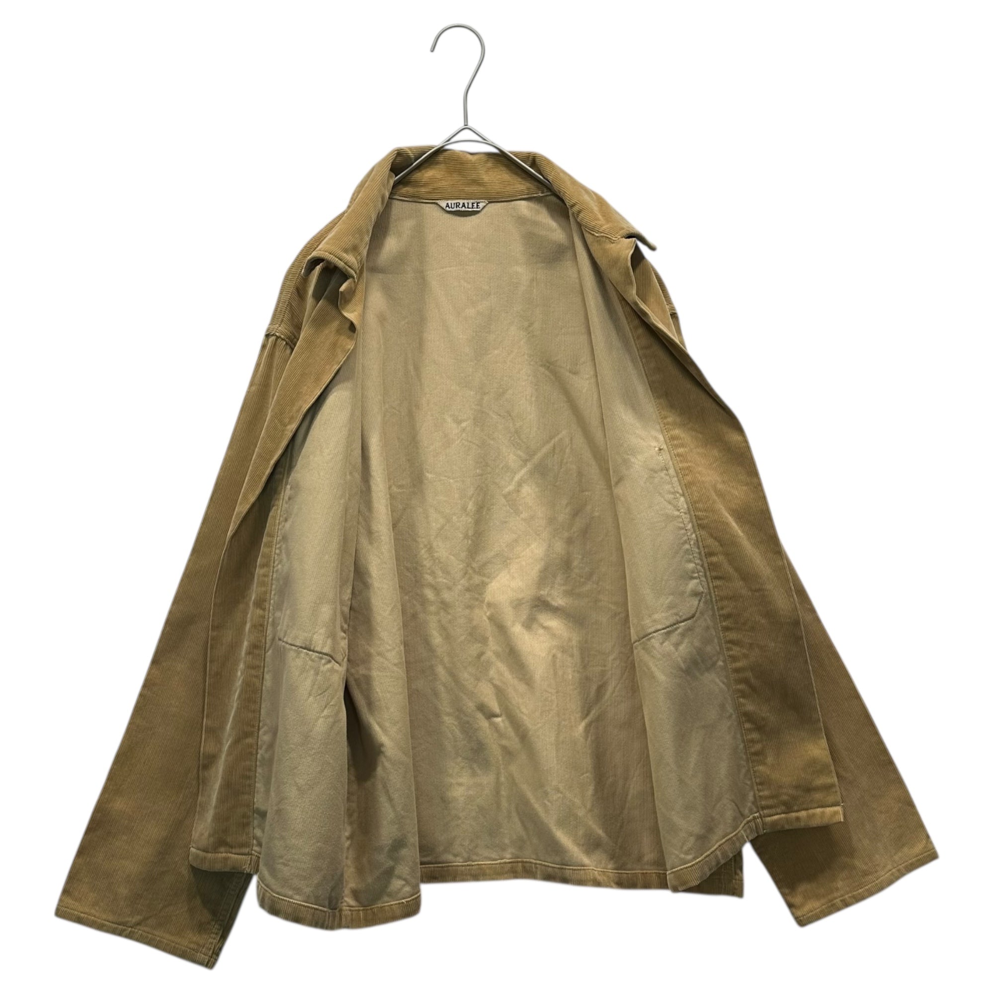 AURALEE(オーラリー) WASHED CORDUROY SHIRTS JACKET ウォッシュド