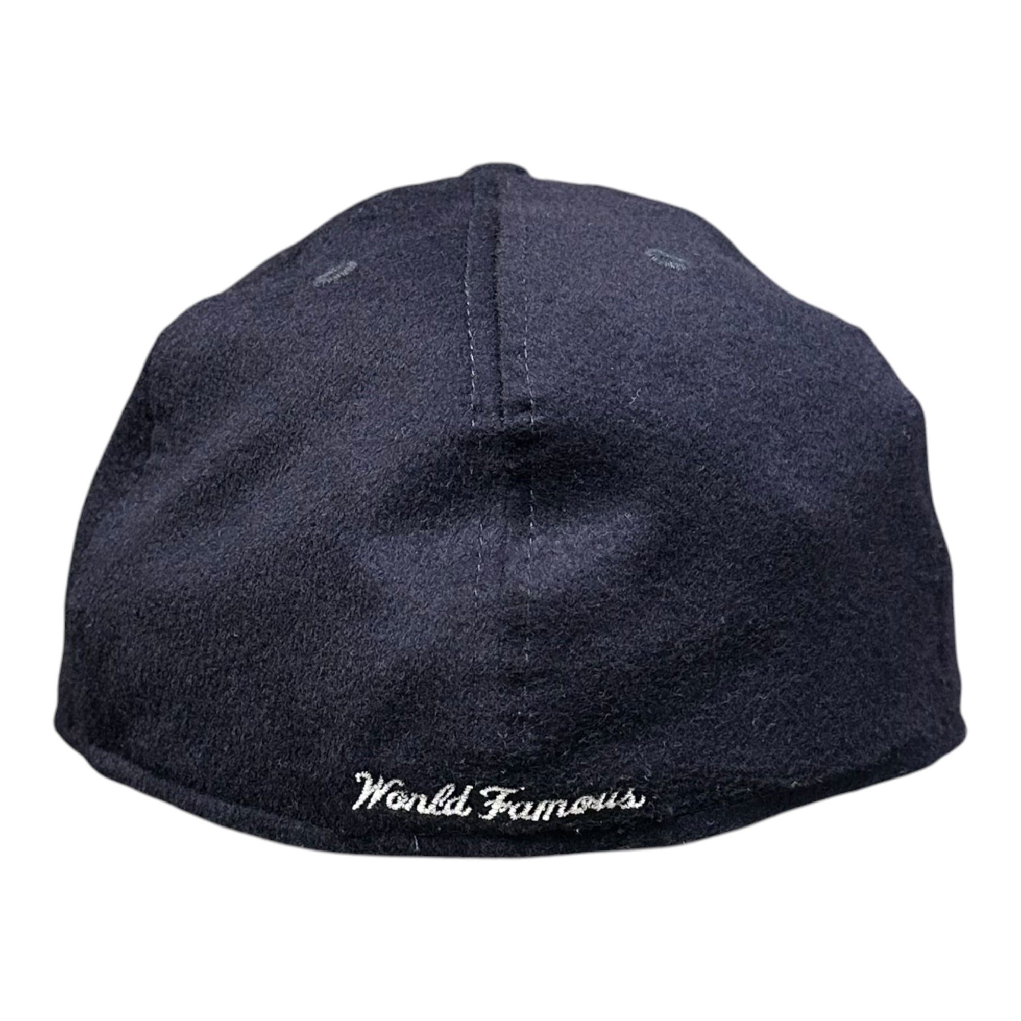 SUPREME×New Era(シュプリーム×ニューエラ) 2011AW ”Loro Piana” BOX LOGO WOOL CAP ロロピアーナ ボックス ロゴ ウール キャップ 7 3/8 ネイビー