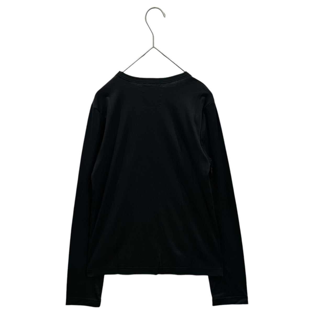 noir kei ninomiya(ノワールケイニノミヤ) 2013SS Flock Print Stretch L/S T-Shirt フロッキー ストレッチ 長袖 Tシャツ 3K-T003 XS ブラック AD2012