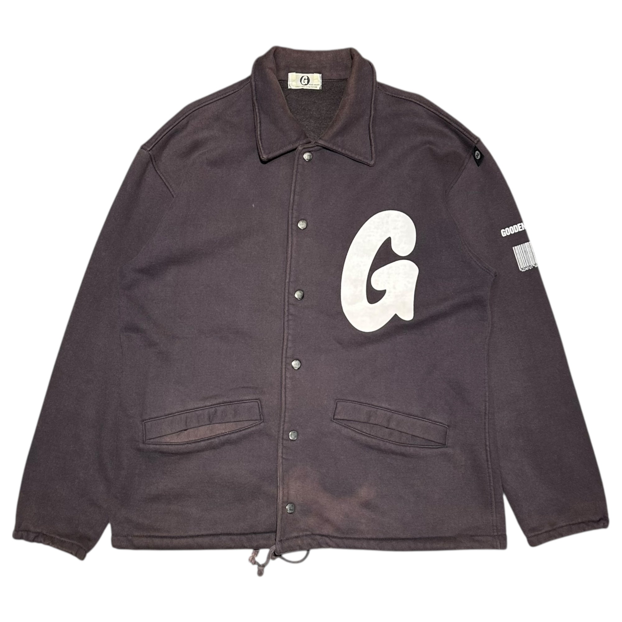 GOODENOUGH(グッドイナフ) 90's Logo Sweatshirt Coach Jacket 90年代