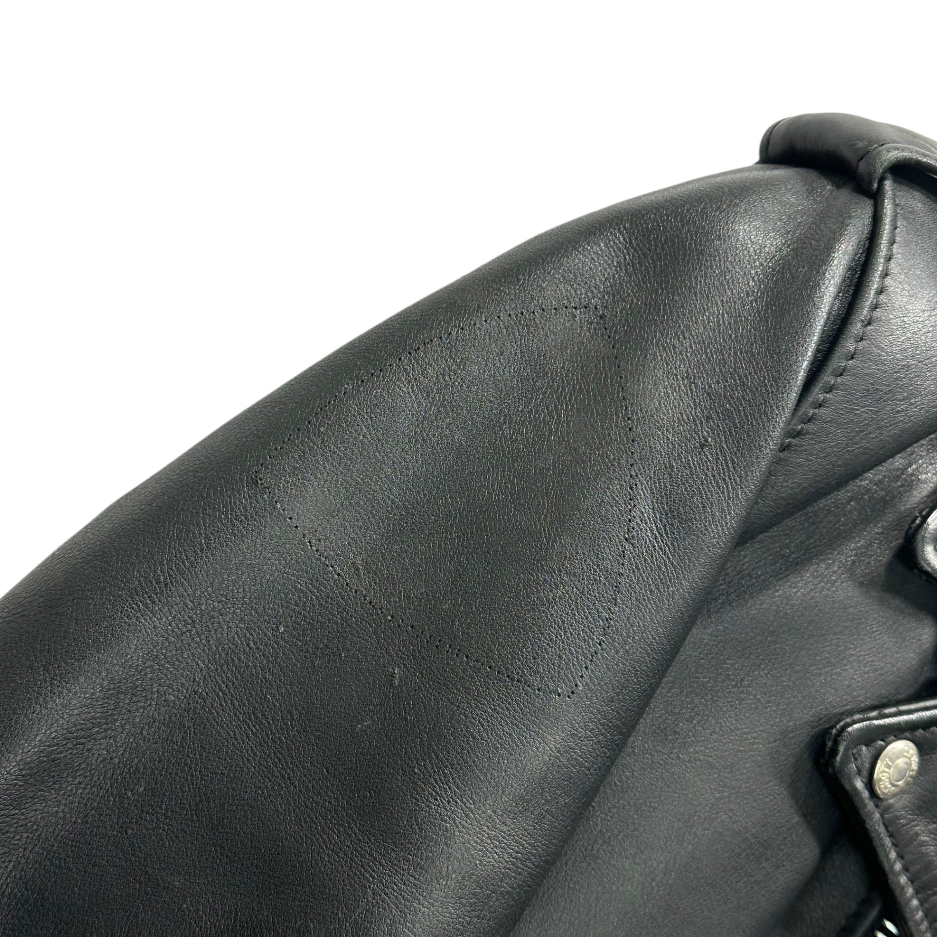 SCHOTT(ショット) 90's Custom Patch Leather Rider's Jacket 90年代
