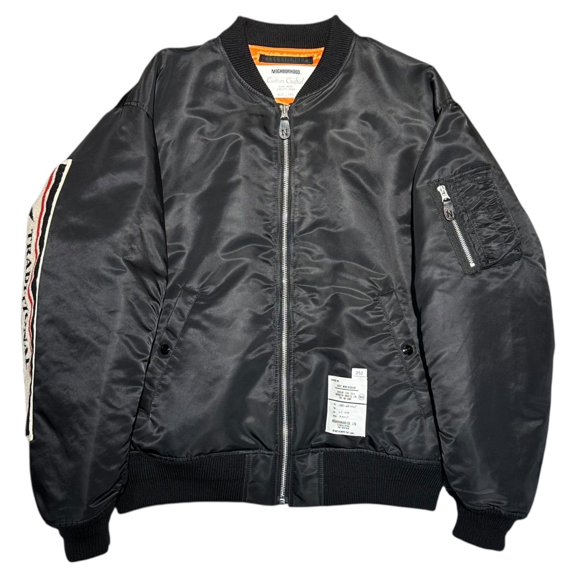 NEIGHBORHOOD(ネイバーフッド) 25AW MA-1 FLIGHT JACKET MOD フライト