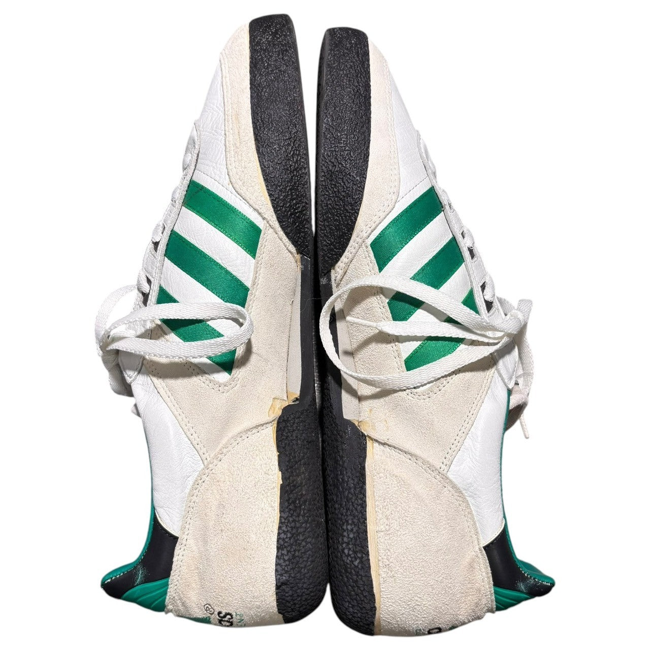 adidas(アディダス) 1987's EQUIPMENT vintage West German low-cut sneakers SHUT PUT ヴィンテージ 西ドイツ製 ローカット スニーカー 28.5cm ホワイト×グリーン 80's 80年代