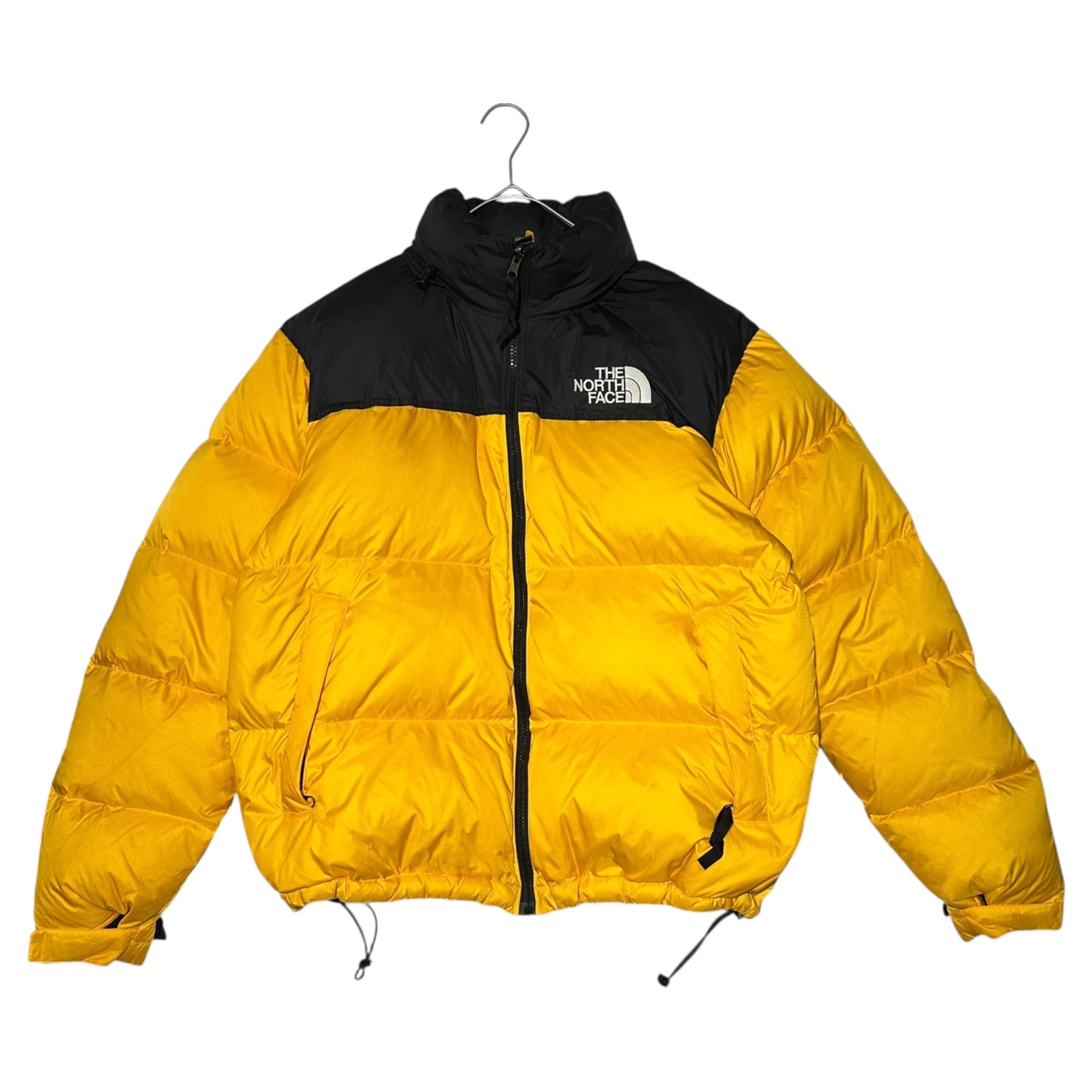 THE NORTH FACE ダウンジャケット M 黄色イエローヌプシジャケット THE NORTH FACE(ノースフェイス) 1996 Retro Nuptse Down Jacket