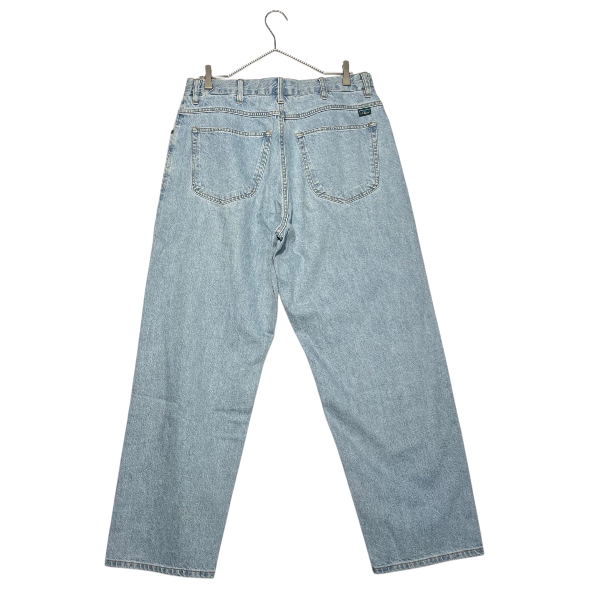 L.L.BEAN(エルエルビーン) Dexter Comfort Waist Jeans  デクスター コンフォート ウエスト ジーンズ 3475-3045 L ライトインディゴ 参考定価￥17,600 デニム パンツ ウォッシュ テーパード ワイド