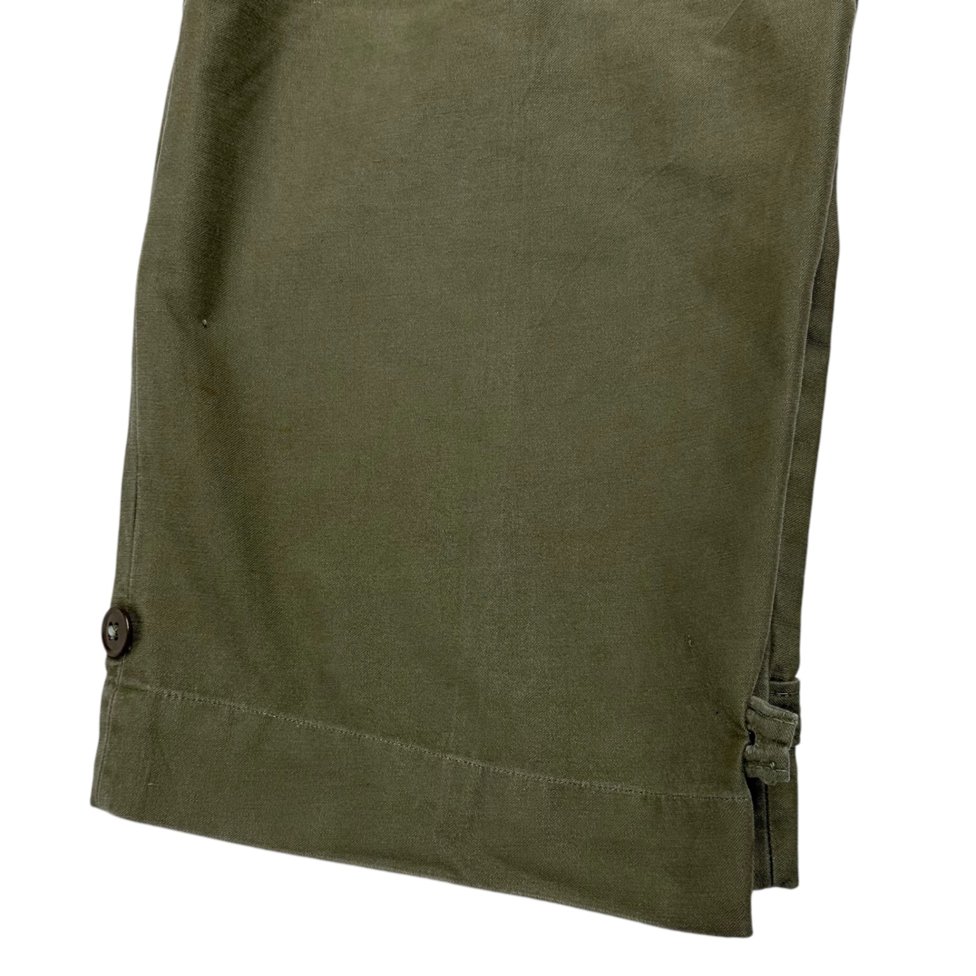 US ARMY(アメリカ軍) 40’s M-43 TROUSERS, FIELD, COTTON, O. D. ミリタリー フィールド パンツ 55-T-34030-30 30/30 オリーブ 40年代～ ヴィンテージ 古着 ベイカー