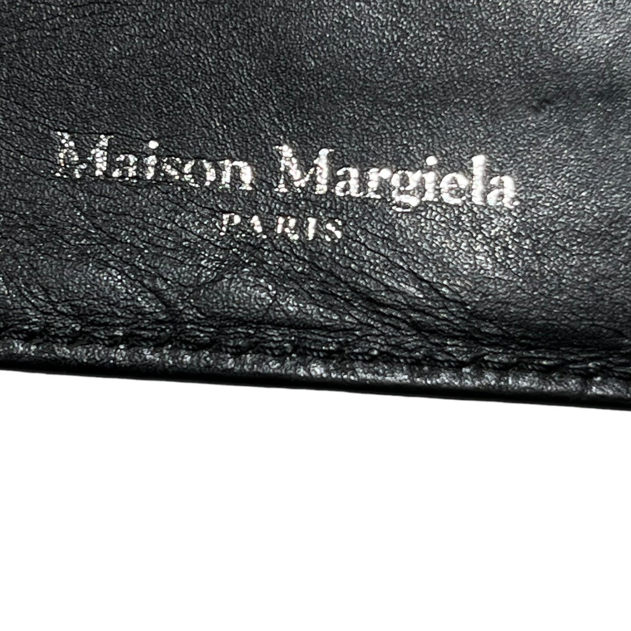MAISON MARGIELA(メゾンマルジェラ) money clip マネークリップ 財布 四つタグ S35UI0477 ブラック