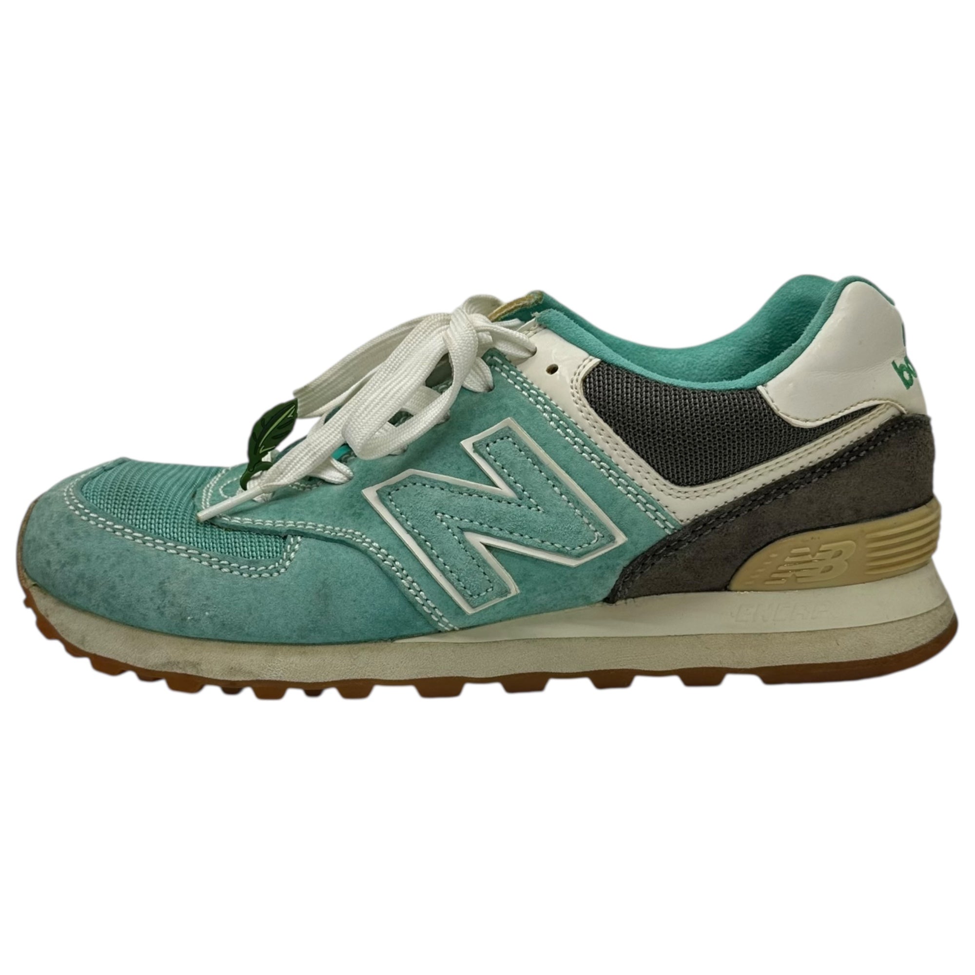 NEW BALANCE×mita sneakers×Oshmans(ニューバランス×ミタスニーカーズ×オッシュマンズ) ML574MO "Mojito" 別注 スニーカー モヒート ML574MO 27cm ライトグリーン