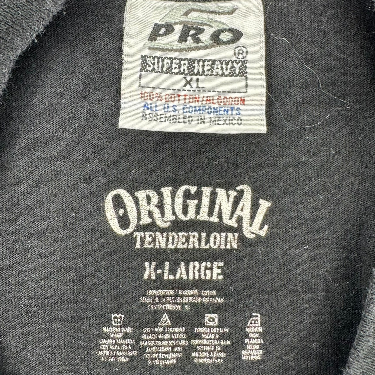 TENDERLOIN(テンダーロイン) 18SS TEE TQD グラフィック プリント Tシャツ 車 XL ブラック PRO CLUB