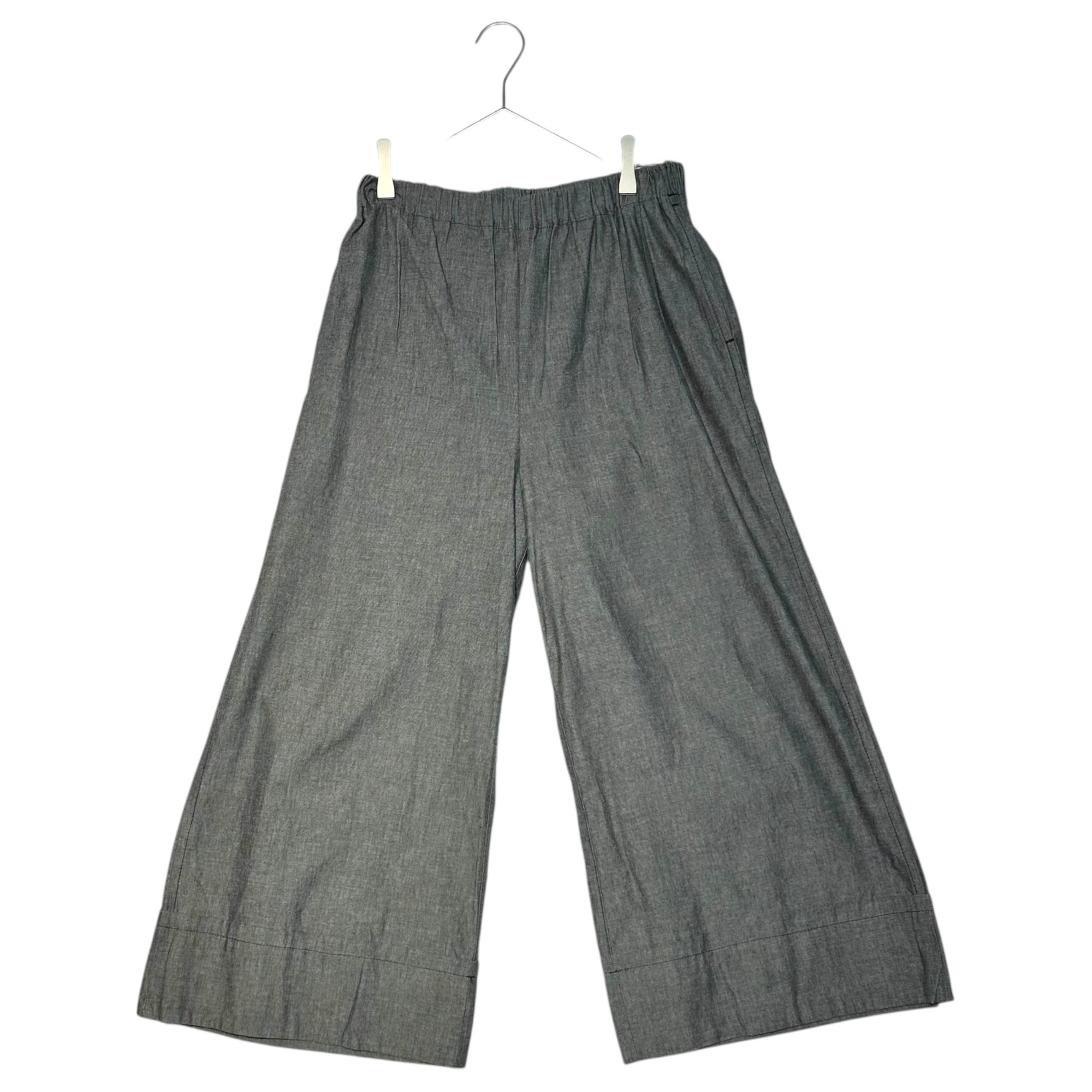 TAO COMME des GARCONS(タオコムデギャルソン) 11SS Easy Wide Chambray Pants イージー ワイド シャンブレー パンツ 3G-P012 FREE グレー AD2010