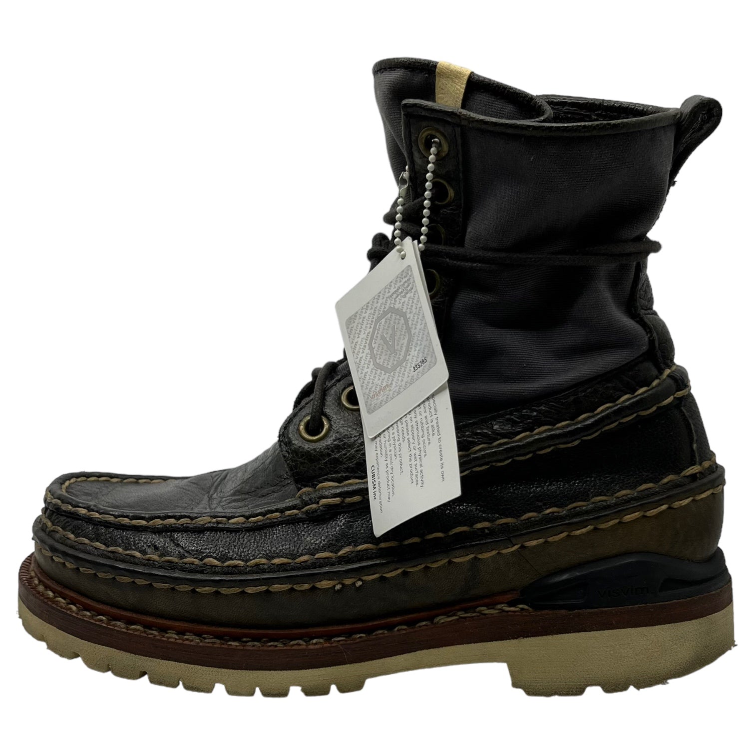 VISVIM(ビズビム/ヴィズヴィム) 12AW F.I.L限定 GRIZZLY BOOTS MID-FOLK エフアイエル限定 グリズリー ブーツ ミッドフォーク  稀少限定品 0112202002010 M8(26.0～26.5cm) ネイビー 箱付