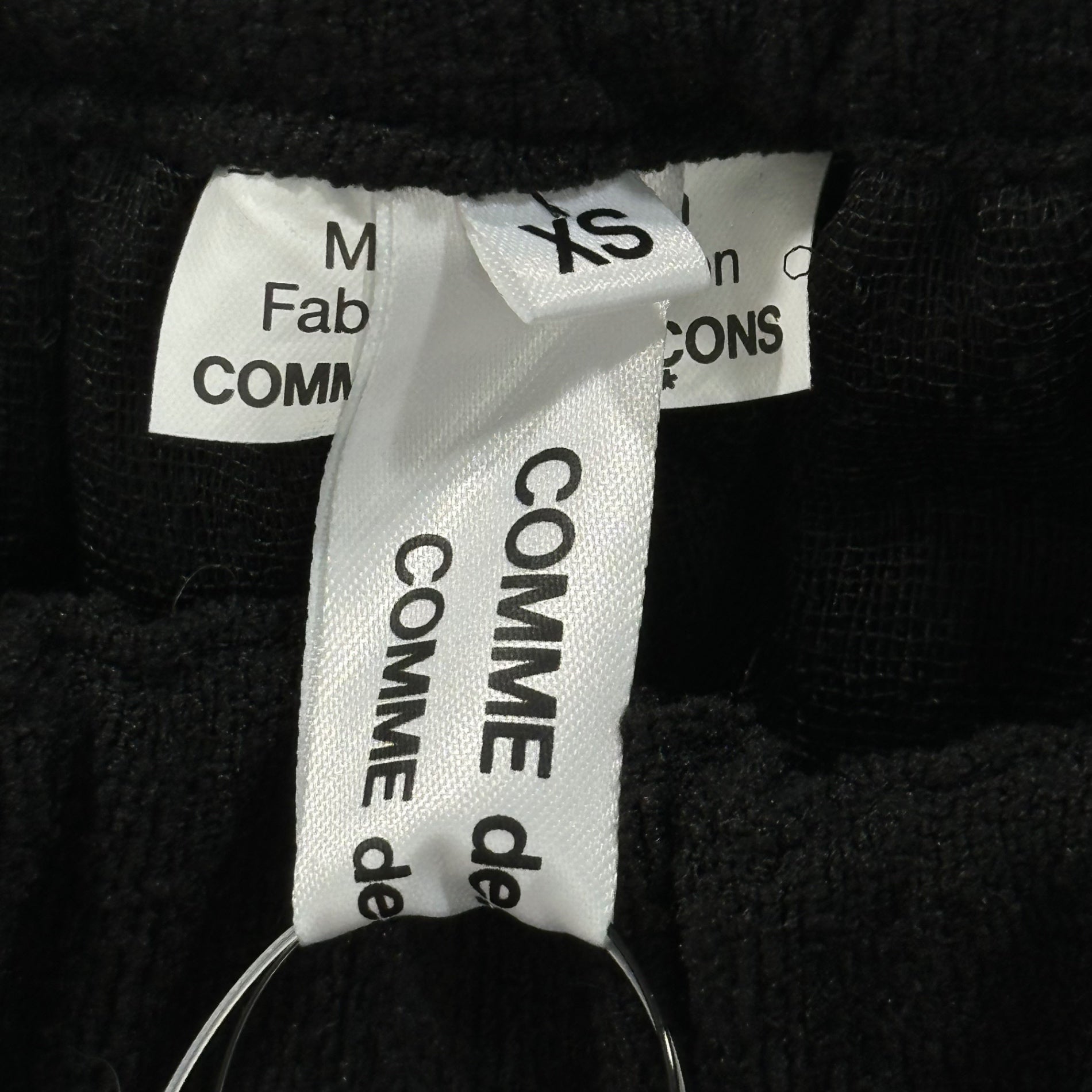 COMME des GARCONS(コムデギャルソン) 25AW Polyester-Felted Reconstructed Gathered Balloon Skirt ポリ 縮絨 再構築 ギャザー バルーン スカート RP-S013 XS ブラック AD2025