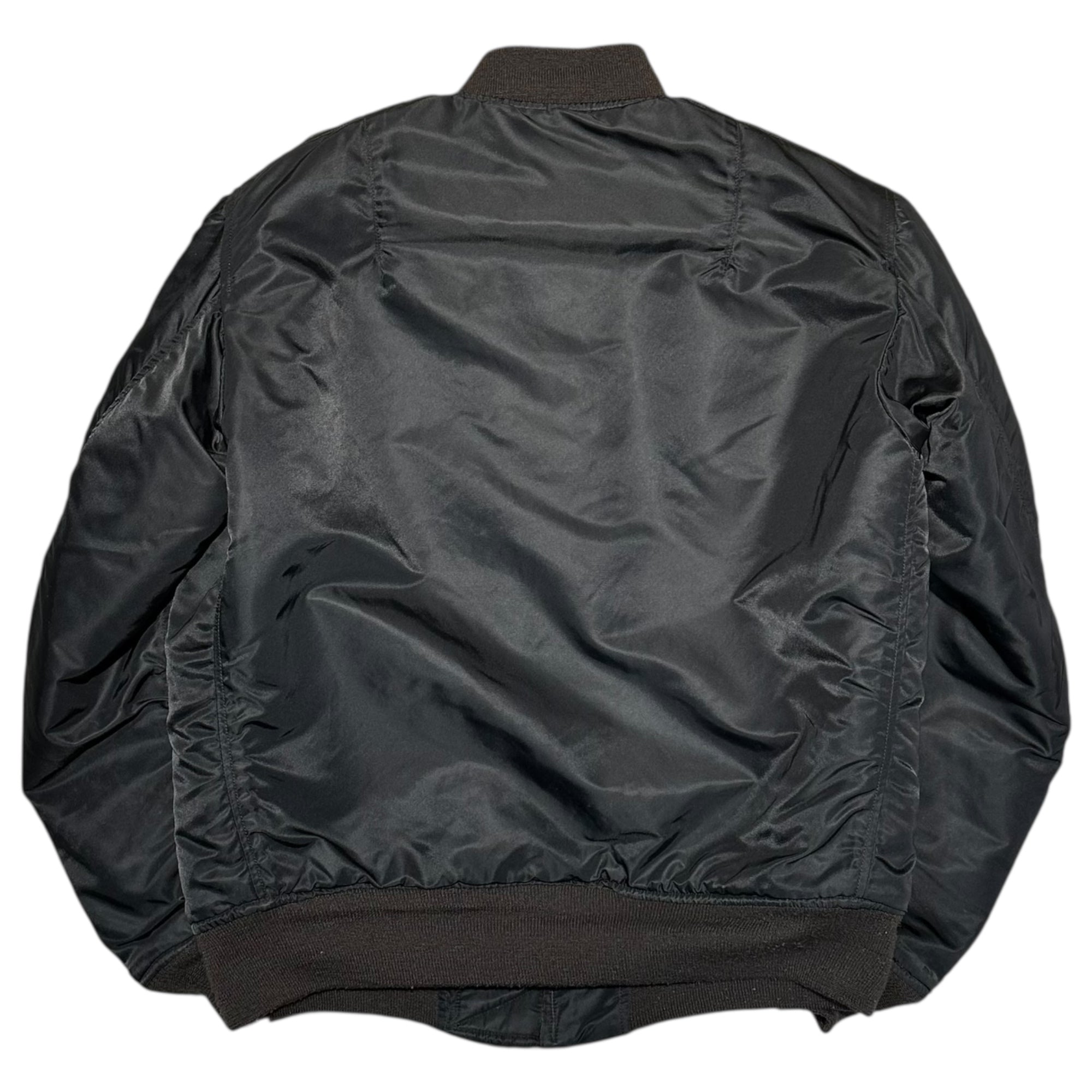 BUZZ RICKSON’S(バズリクソンズ) William Gibson Collection Military Bomber MA-1 Jacket ウィリアムギブソンコレクション ミリタリー ボンバー MA-1 ジャケット 8310-485900-441 38LONG ブラック