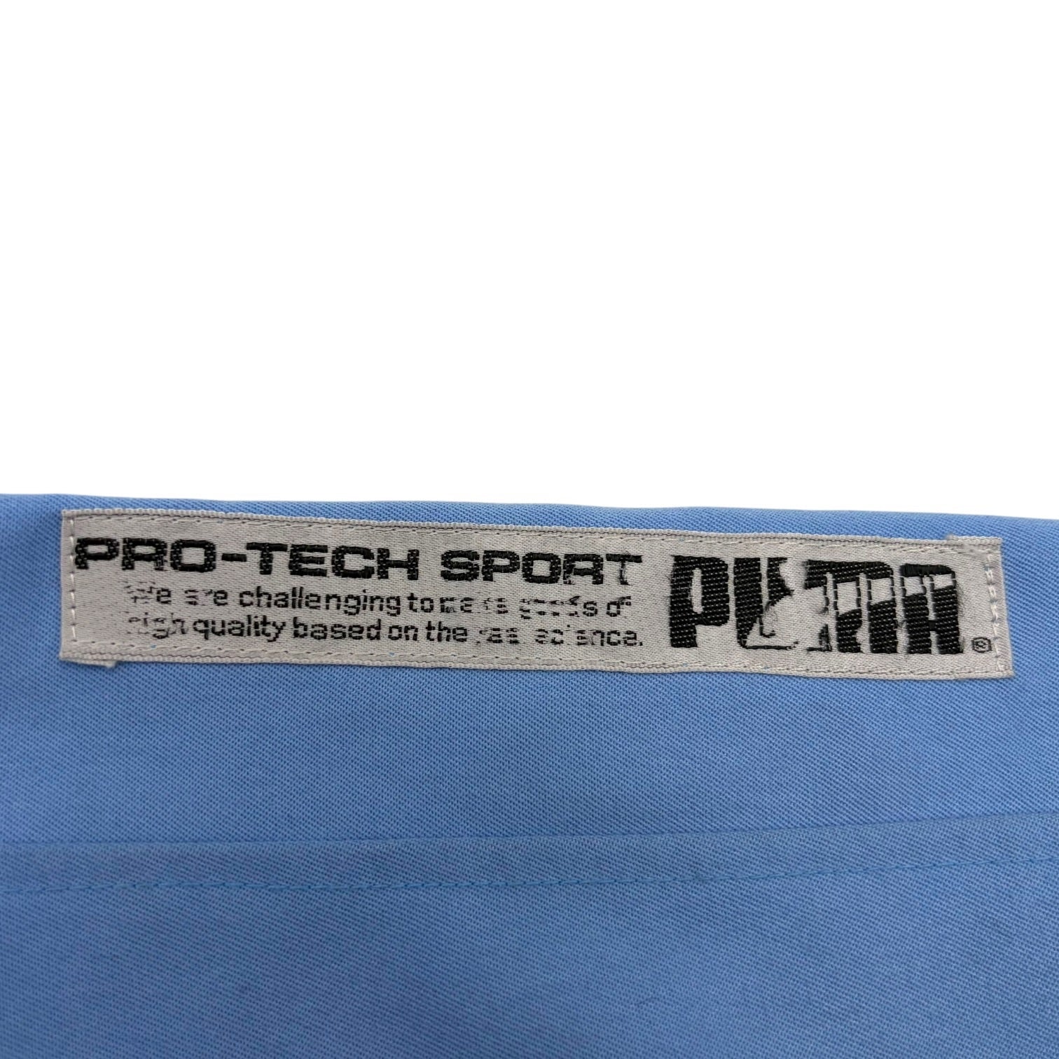 PUMA(プーマ) 80~90's Ribbed Pants 80年 90年代 リブ パンツ W76 ブルー ヒットユニオンタグ