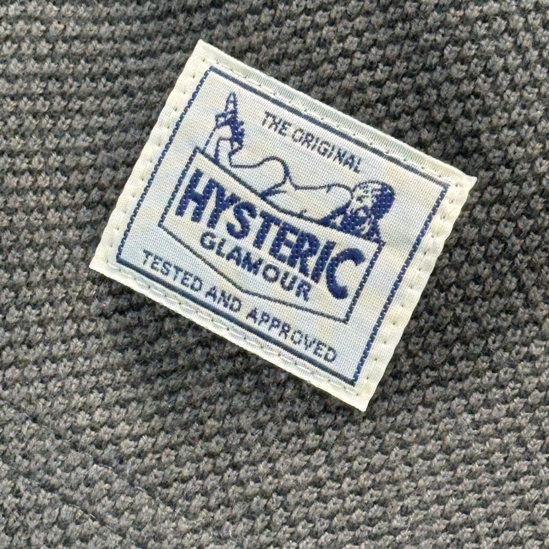 HYSTERIC GLAMOUR(ヒステリックグラマー) 25SS Double Knee Painter Pants ダブルニー ペインター パンツ 02251CP03 L グレー