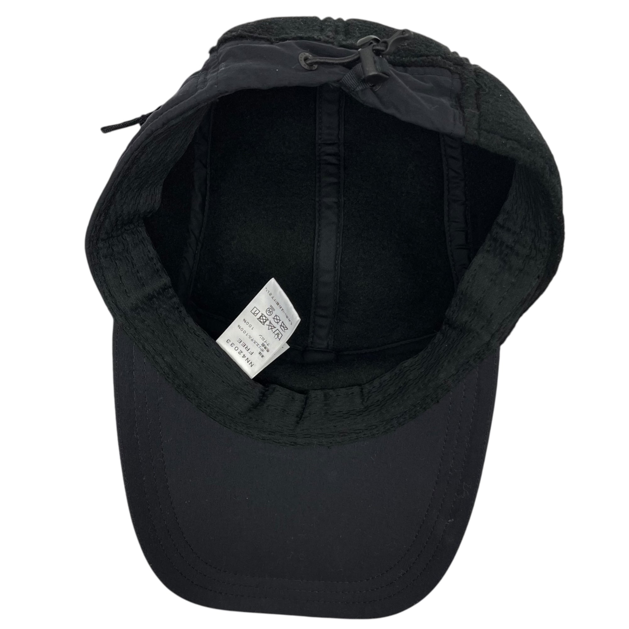 THE NORTH FACE(ノースフェイス) Denali Cap デナリ キャップ NN42033 FREE ブラック フリース 切替 ロゴ