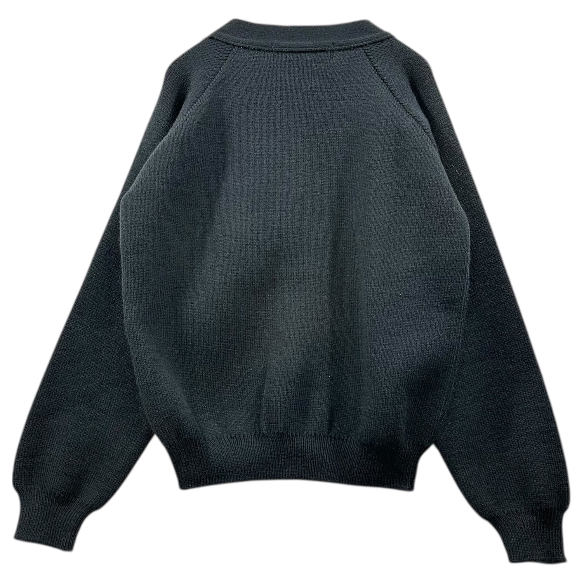 COMME des GARCONS GIRL(コムデギャルソンガール) 20SS LOCHAVEN of SCOTLAND Girl Print Cardigan ロックエーベン ガール プリント カーディガン NE-N001 M ネイビー×ホワイト AD2019
