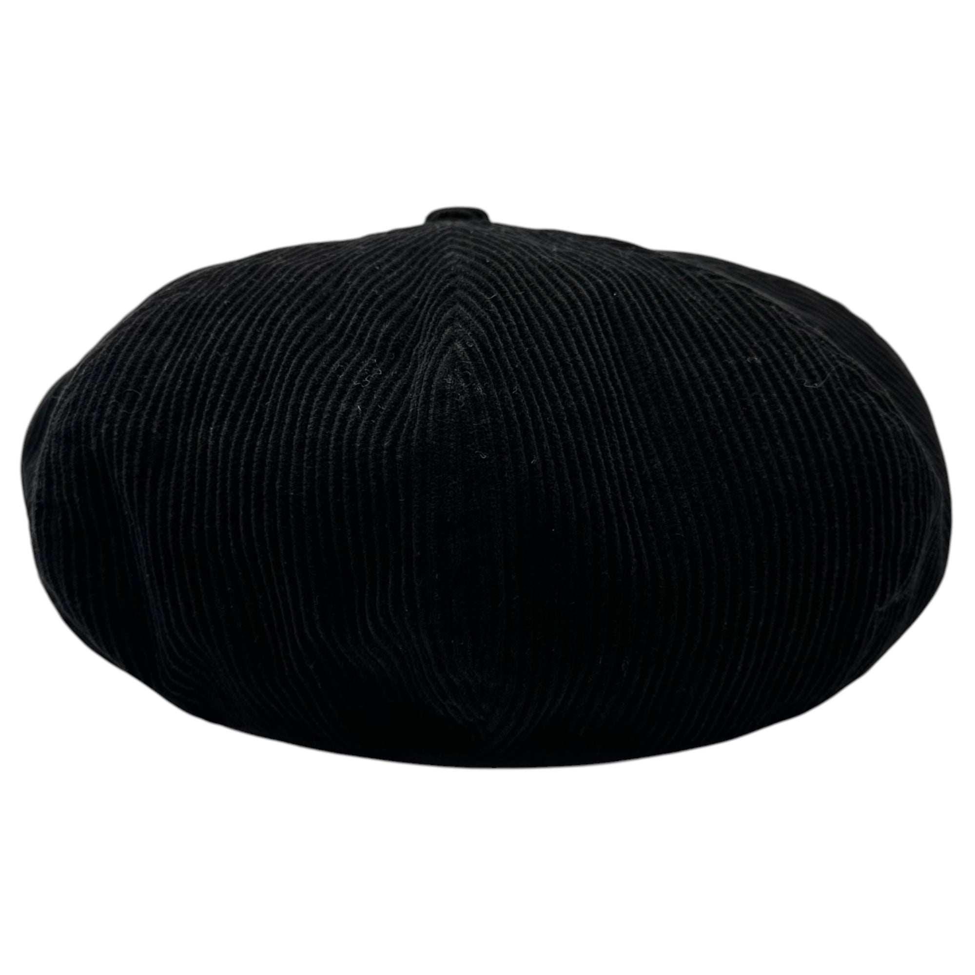 YOHJI YAMAMOTO POUR HOMME(ヨウジヤマモトプールオム) 2019AW Corduroy casquette コーデュロイ キャスケット 帽子 HC-H08-971 3 ブラック