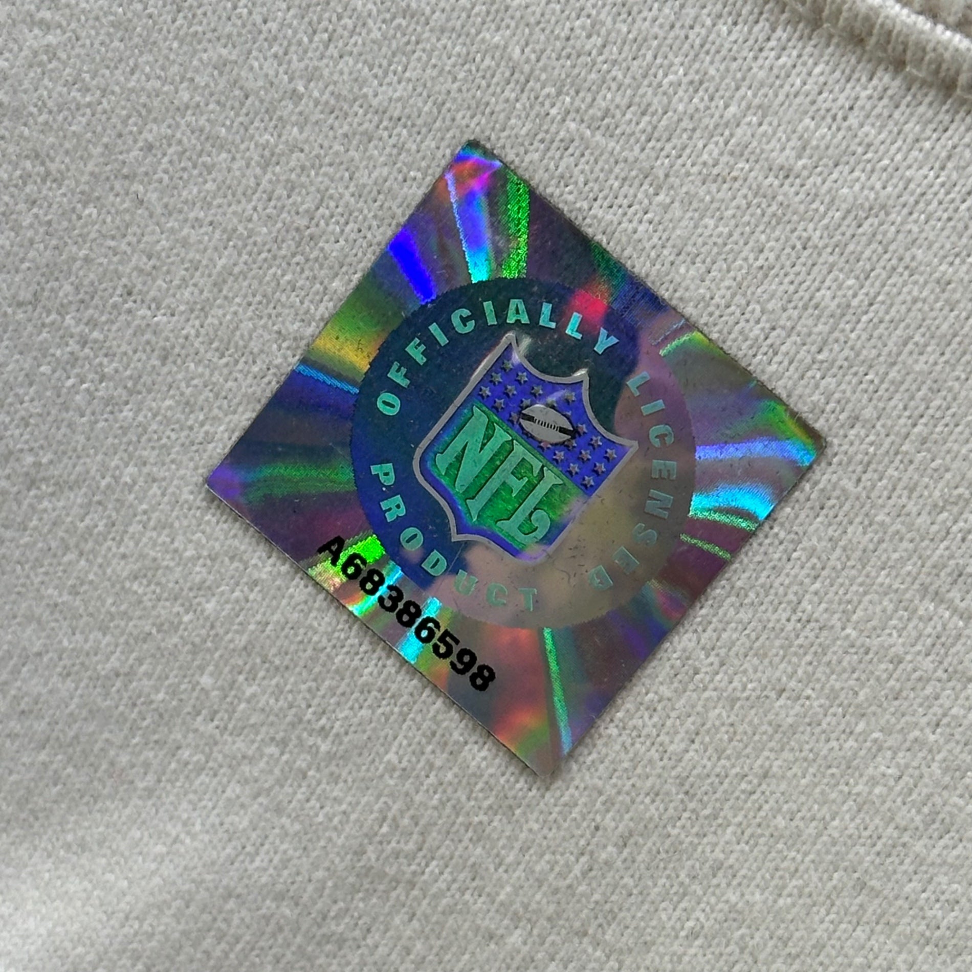 VINTAGE(ヴィンテージ) 1999 SUPER BOWL T-SHIRT 99年 スーパーボール Tシャツ L ホワイト×マルチカラー NFL