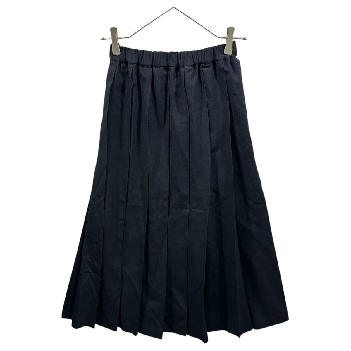 robe de chambre COMME des GARCONS(ローブドシャンブルコムデギャルソン) 1998SS Long Wool Gabardine Pleated Skirt ウール ギャバジン ロング プリーツ スカート RS-040030 FREE ダークネイビー AD1997 90s アーカイブ