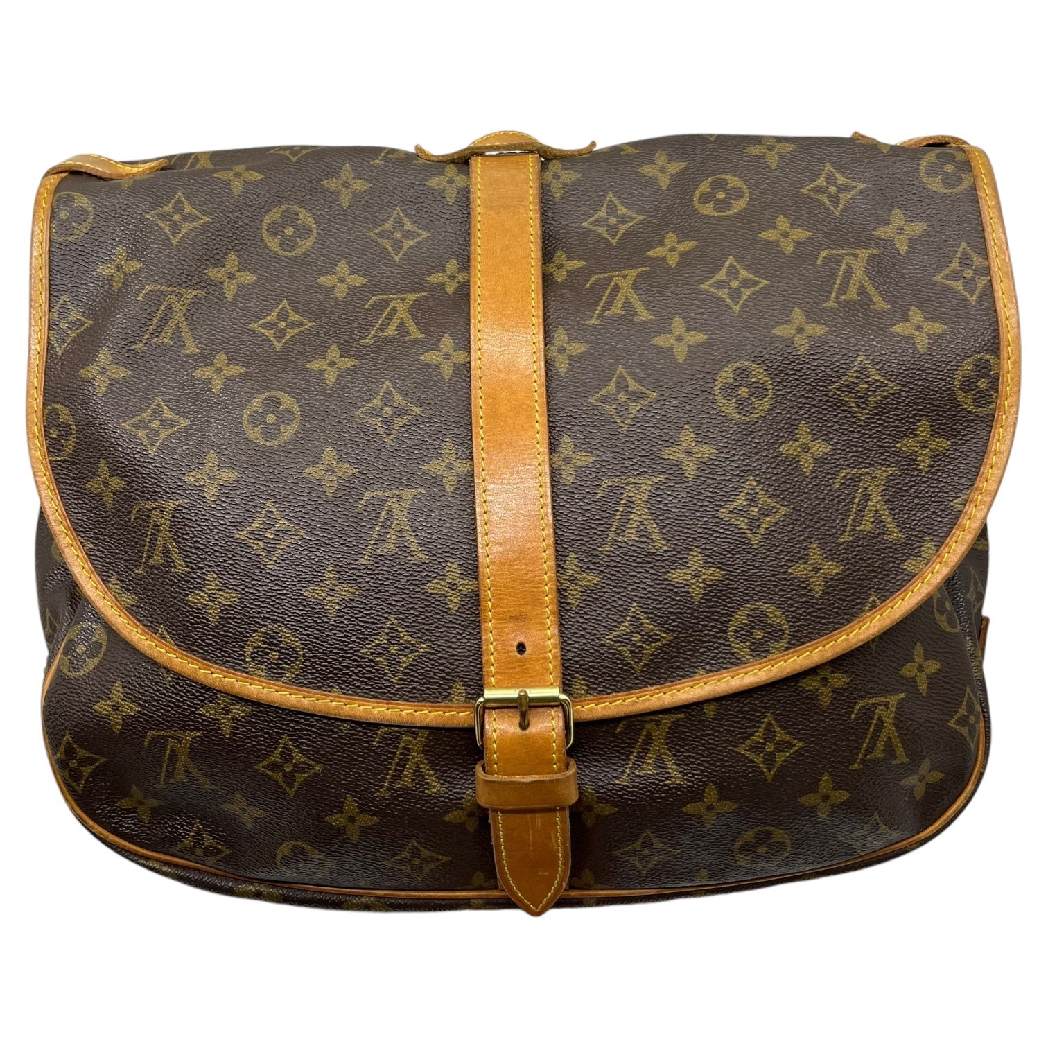 LOUIS VUITTON(ルイヴィトン) Somule 35 ソミュール35 モノグラム M42254 ブラウン AR0922 ショルダーバッグ  メッセンジャー