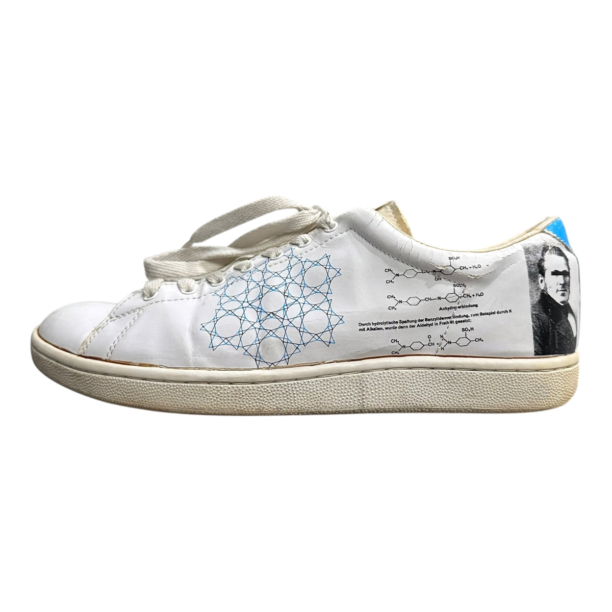 UNDERCOVERISM(アンダーカバイズム) 2011AW Element symbol graphic sneakers 元素記号 グラフィック スニーカー F6F02 L(27cm〜27.5cm程度) ホワイト