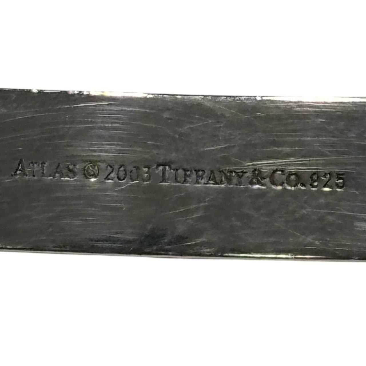 TIFFANY & CO.(ティファニー) Atlas Numeric Bar Bracelet アトラス ニューメリックバー ブレスレット シルバー×ブラック