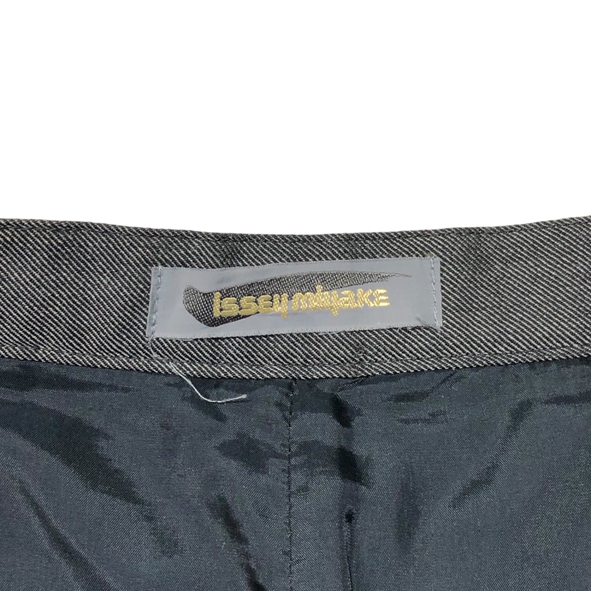 ISSEY MIYAKE(イッセイミヤケ) 80's Tuck slacks タック スラックス 80年代 筆タグ 9 グレー