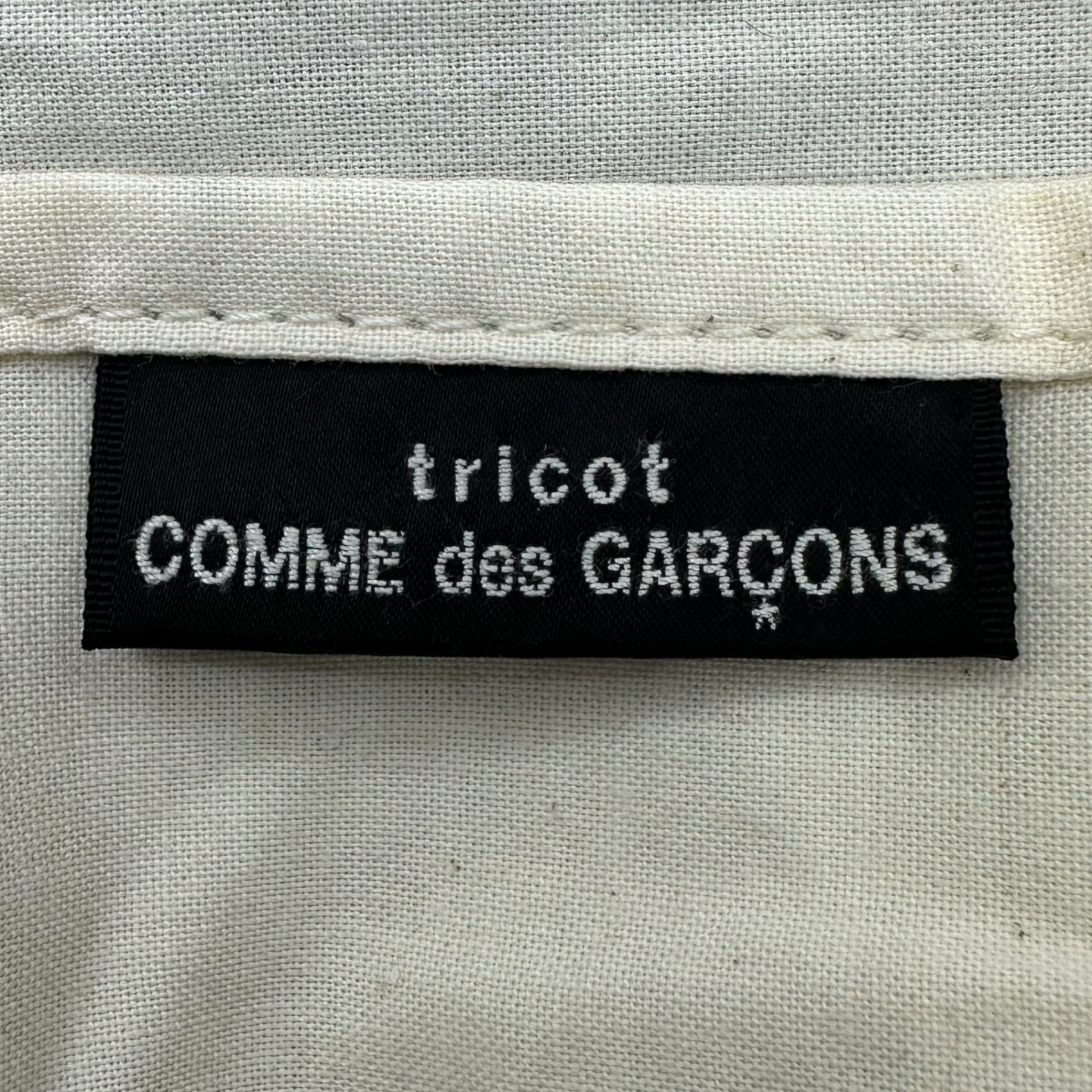 tricot COMME des GARCONS(トリココムデギャルソン) Wool Bucket Handbag ウール バケツ ハンド バッグ TP-K205 ネイビー