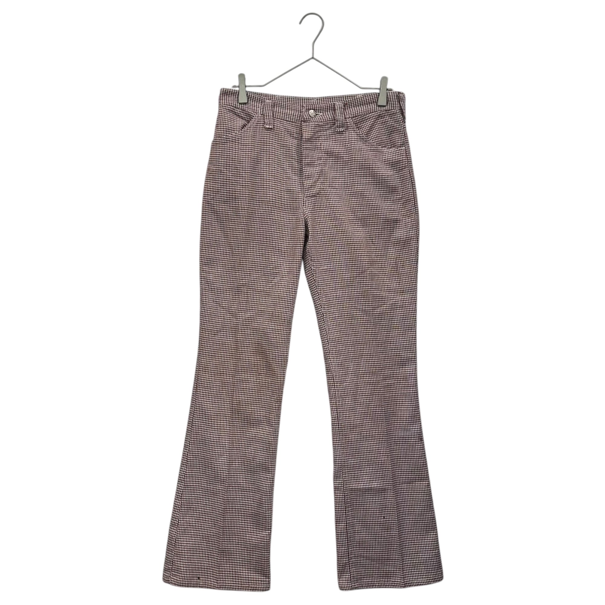 WRANGLER(ラングラー) 70～80's Fine houndstooth checkered slacks