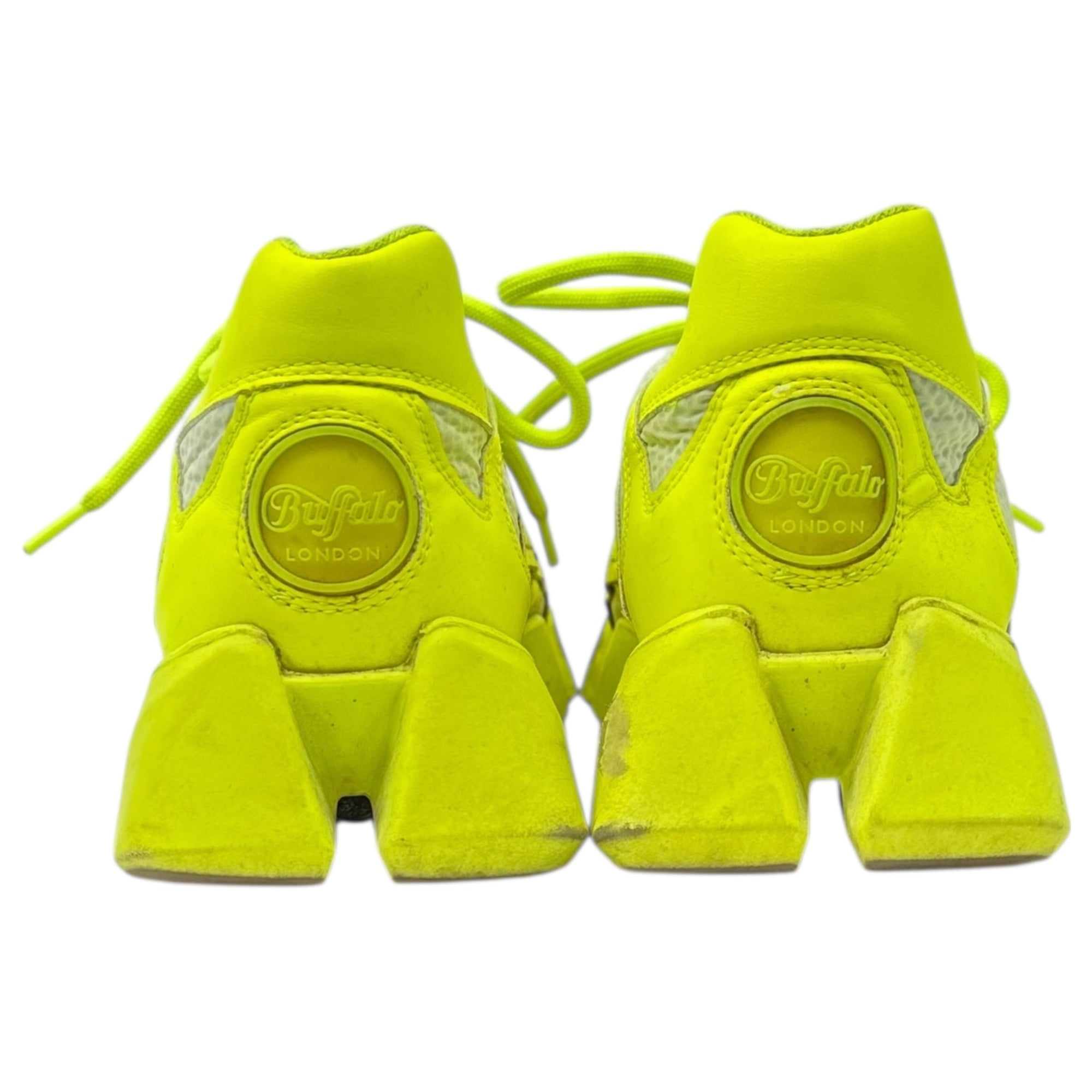 Buffalo LONDON×COMME des GARCONS JUNYA WATANABE(バッファローロンドン×コムデギャルソンジュンヤワタナベ) MTRCS LIGHT 厚底 スニーカー 38(24.5cm程度) イエロー