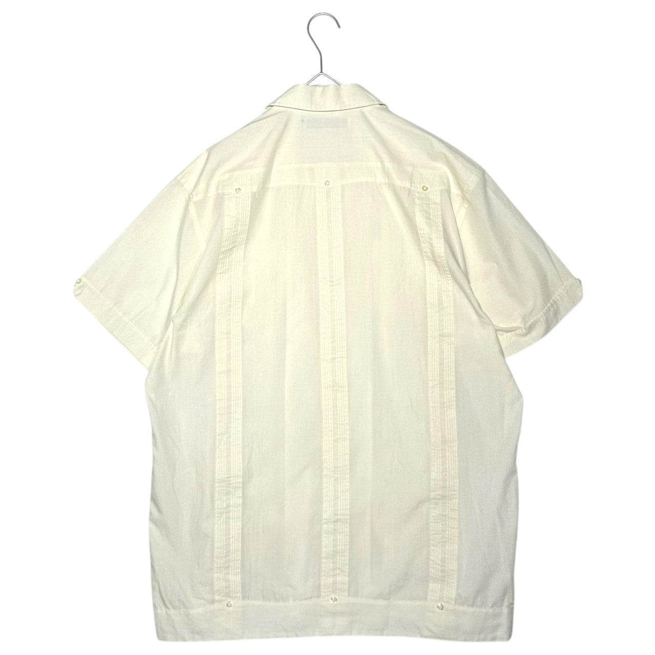 MONTE CARLO(モンテカルロ) OLD S/S Cuba Shirt オールド 半袖 キューバ シャツ M アイボリー
