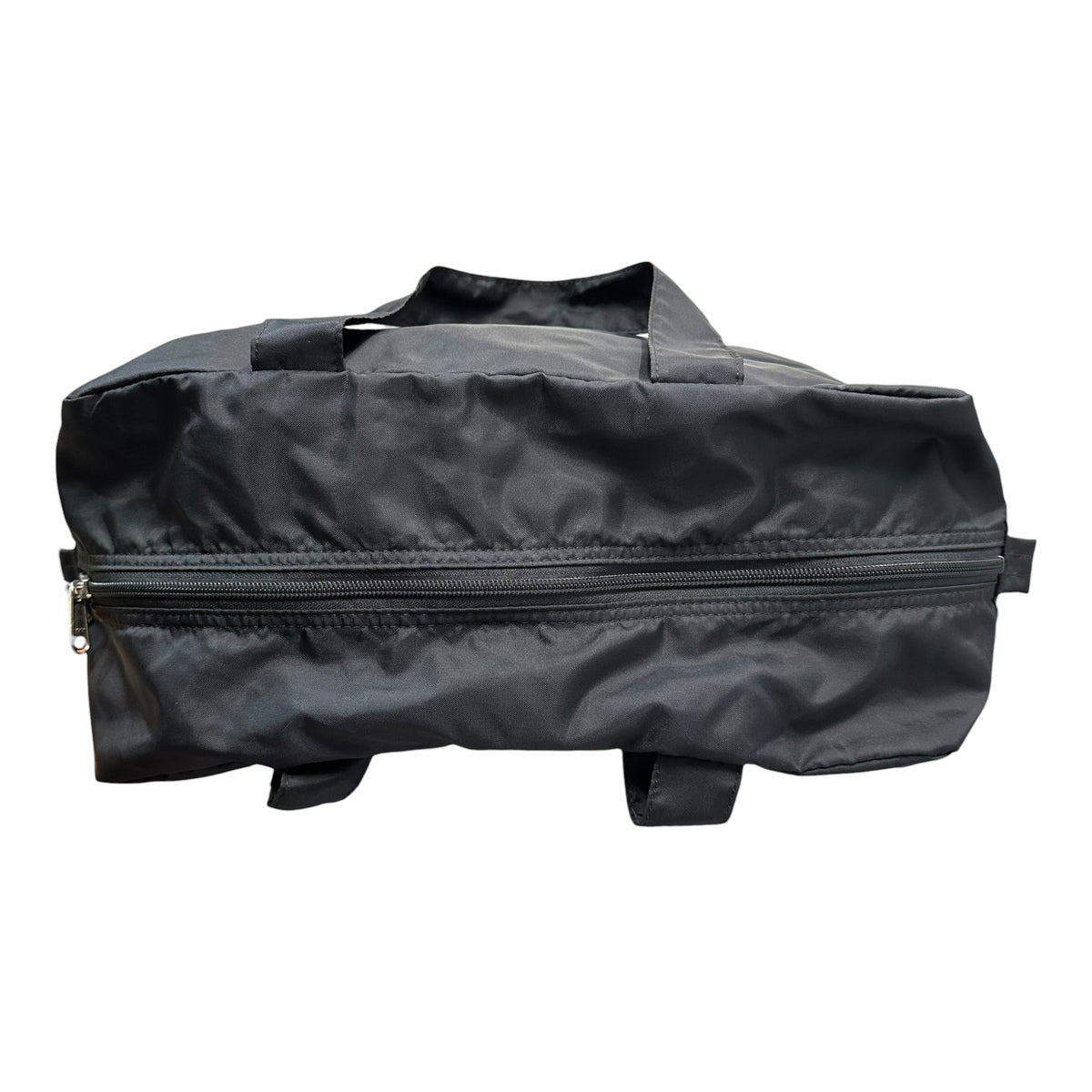 COMME des GARCONS(コムデギャルソン) 2021SS Nylon tote bag with message graphic print メッセージ グラフィック プリント ナイロン トートバッグ OE-K 221 ブラック×ホワイト Believe in a better tomorrow