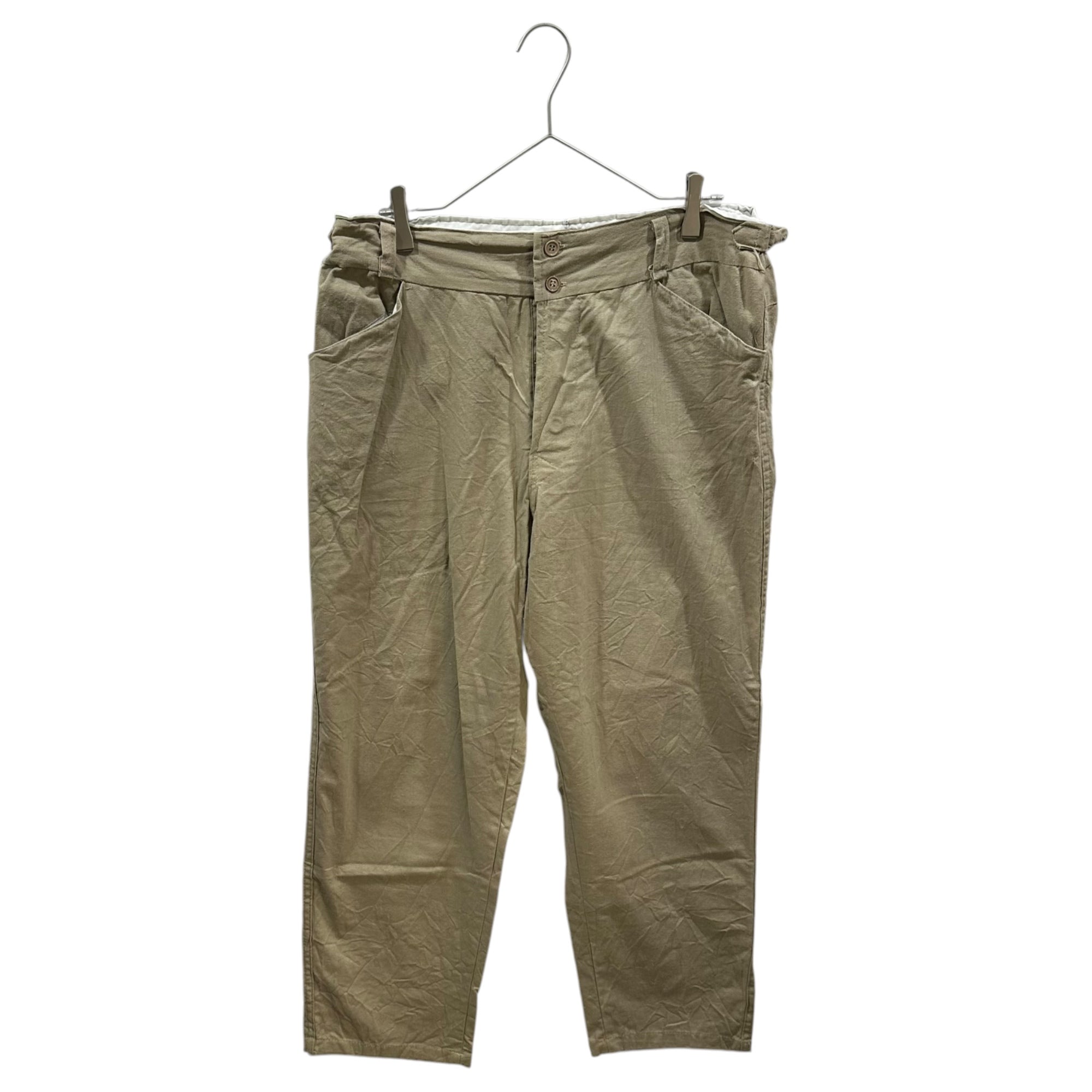 L'Anti Cher(ランチシェール) French linen Chinese shirt ＆ Pants
