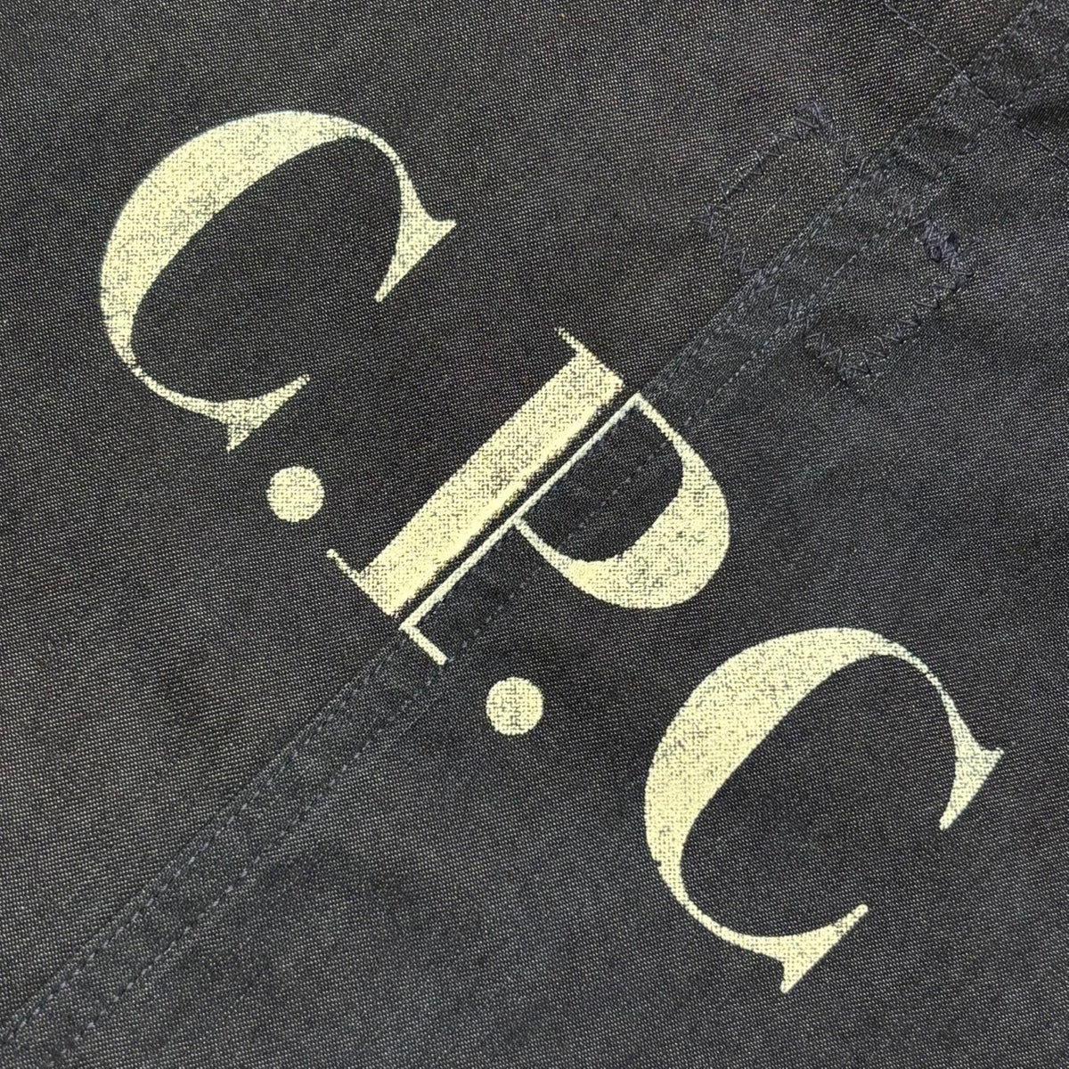 C.P.COMPANY×JUNYA WATANABE MAN(シーピーカンパニー×ジュンヤワタナベマン) 2024SS Cotton Denim Laminated 3-Layer W-Name Coat 綿デニムラミネート3層 コート C.P. Company Wネーム WM-C007 S インディゴ AD2023