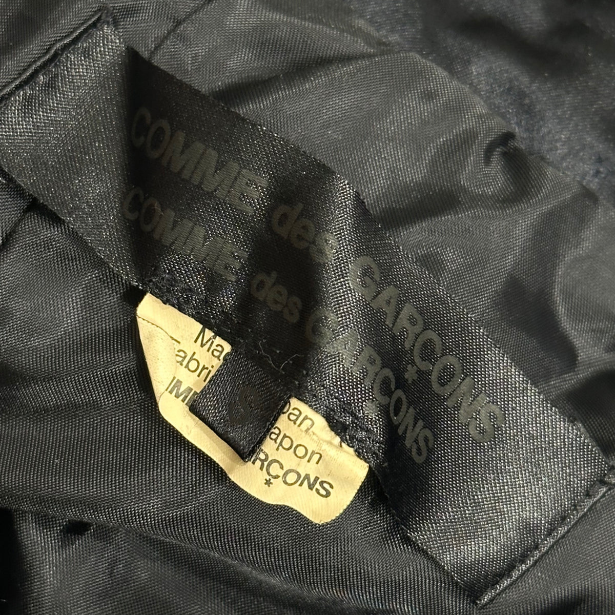 COMME des GARCONS COMME des GARCONS(コムデギャルソンコムデギャルソン) 2026SS  Gathered round collar jacket ギャザー 丸襟 ジャケット RQ-J030 S ネイビー AD2025