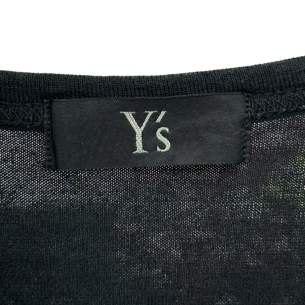 Y's(ワイズ) V-neck S/S Tee Vネック 半袖 Tシャツ MV-T43-254 2(S) ブラック