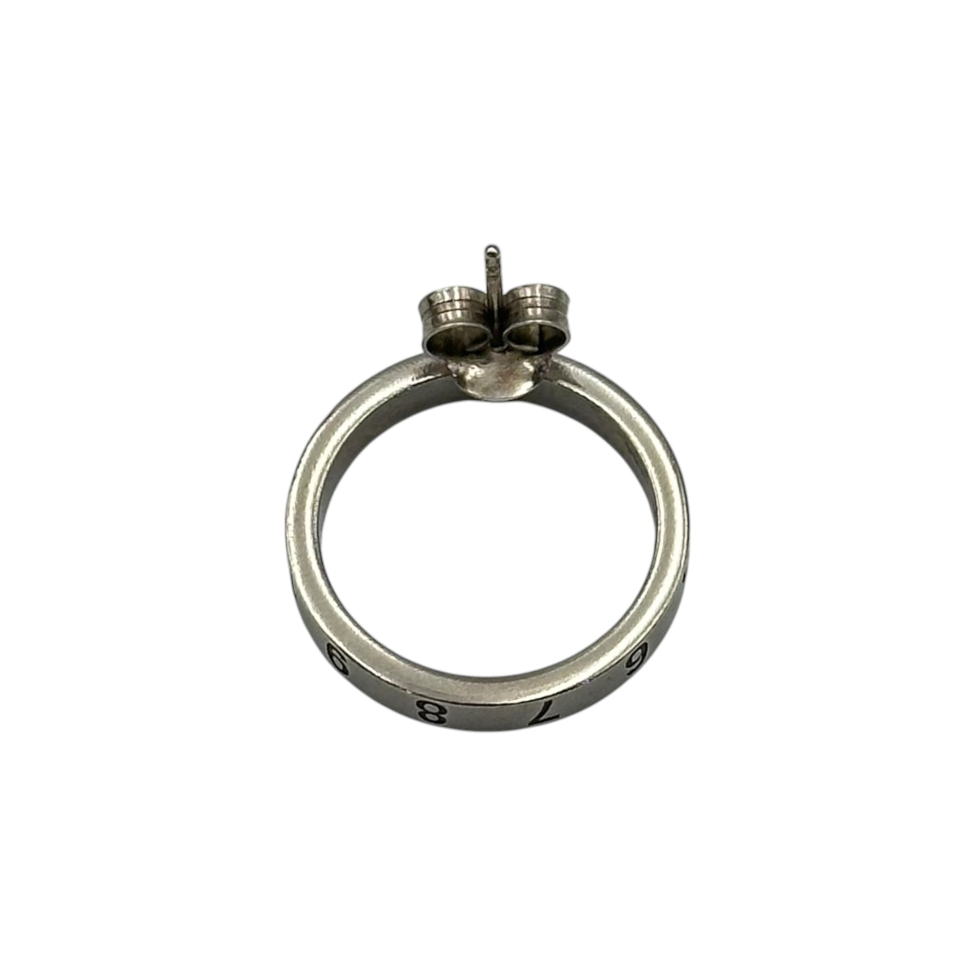 MAISON MARGIELA(メゾンマルジェラ) Hoop earrings フープ ピアス シルバー