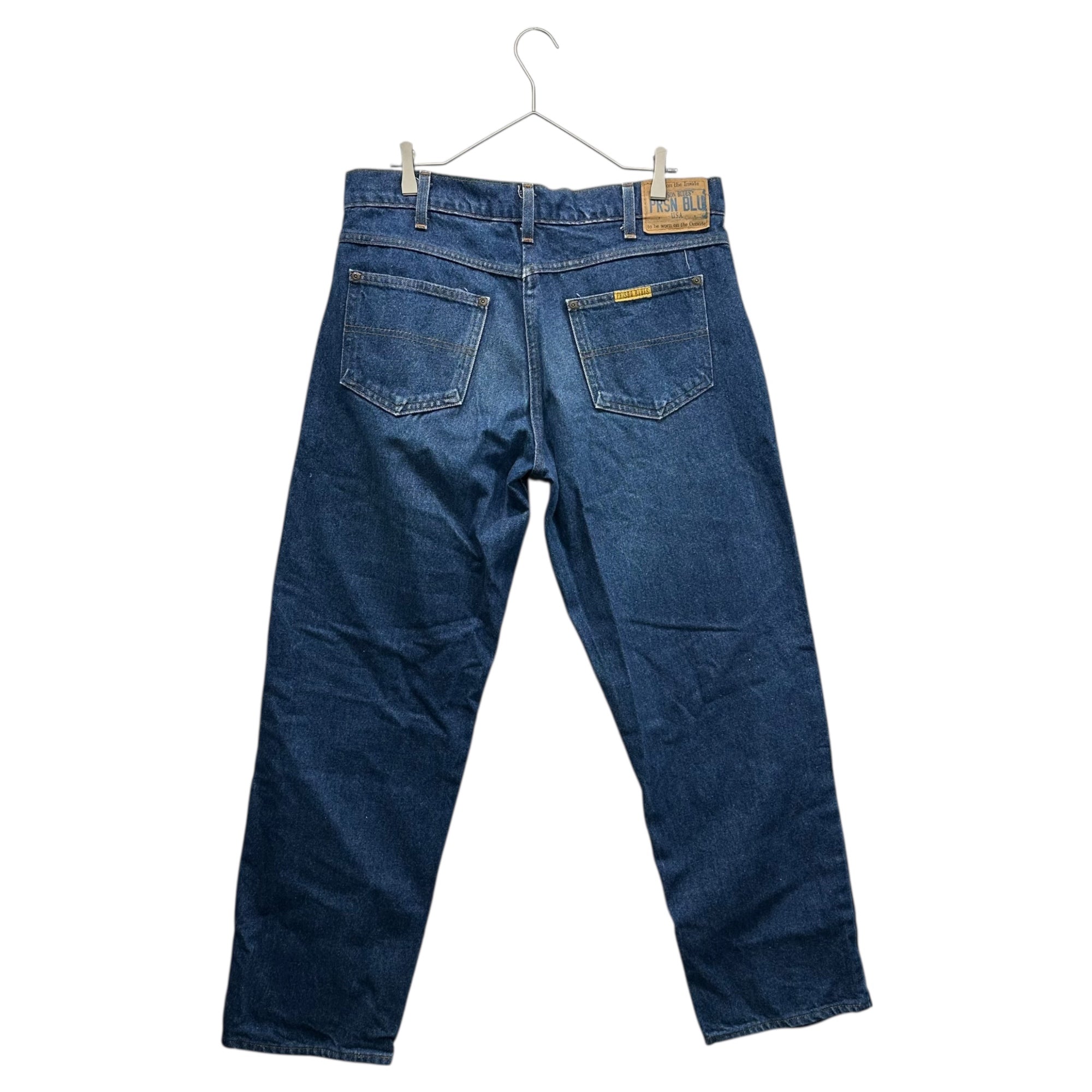 PRISON BLUES(プリズンブルース) Tapered Denim Pants テーパード デニム パンツ 114316 W36 インディゴ