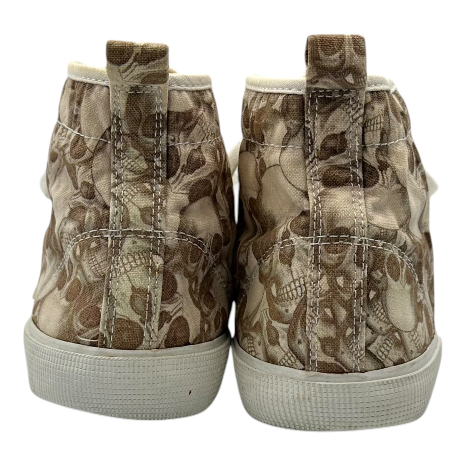 UNDERCOVER(アンダーカバー) 05SS But Beautiful II Skull High-Top Sneakers バットビューティフル スカル ハイカット スニーカー 5S667-M XL(28.0cm~28.5cm程度) アイボリー 00’s アーカイブ