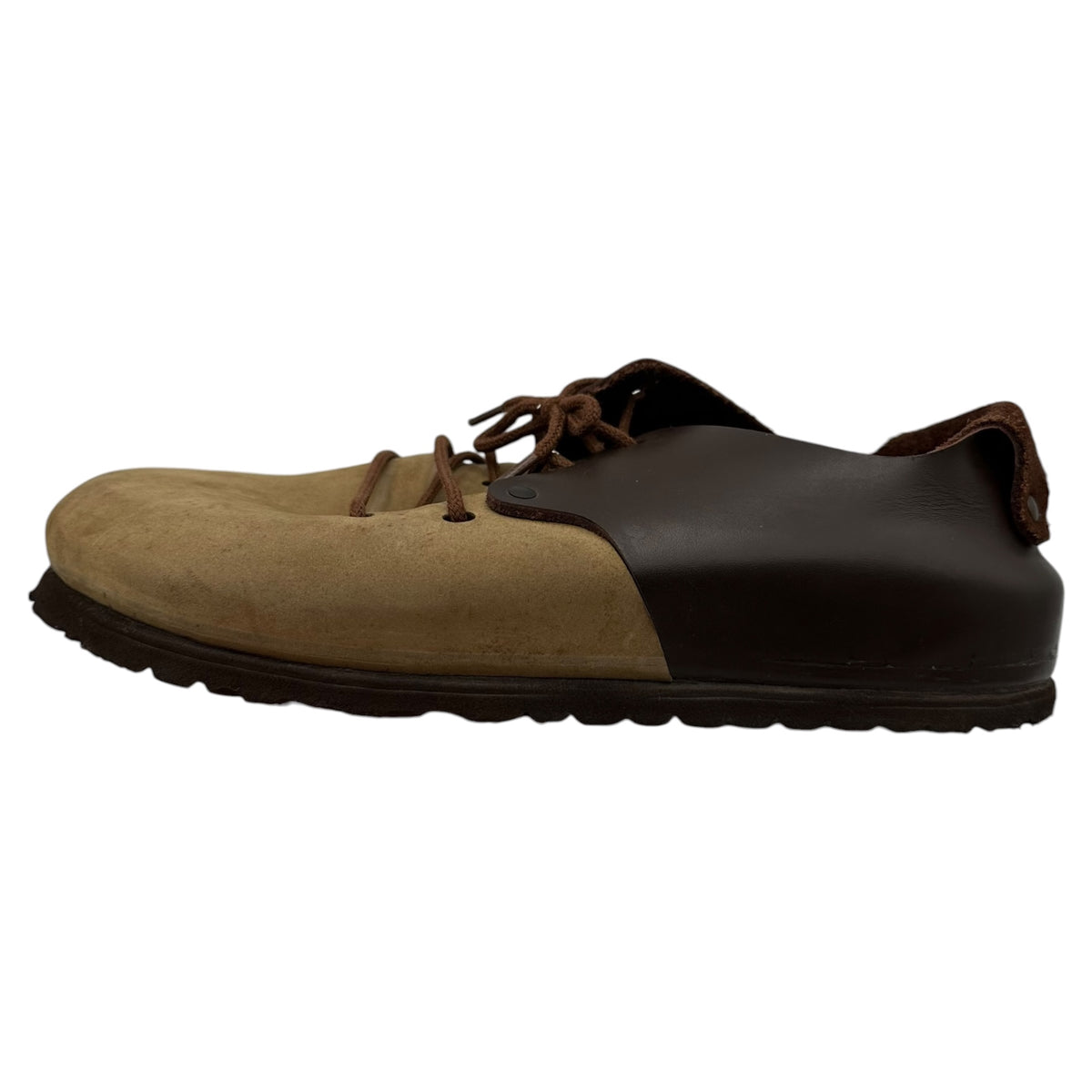 BIRKENSTOCK(ビルケンシュトック) Montana モンタナ コルク サンダル 40(26cm程度) サンド×ハバナ スウェード レザー シューズ